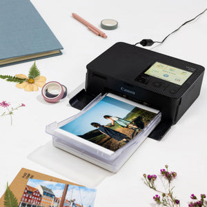 Canon Selphy CP1500 Wireless Compact Photo Printer Black