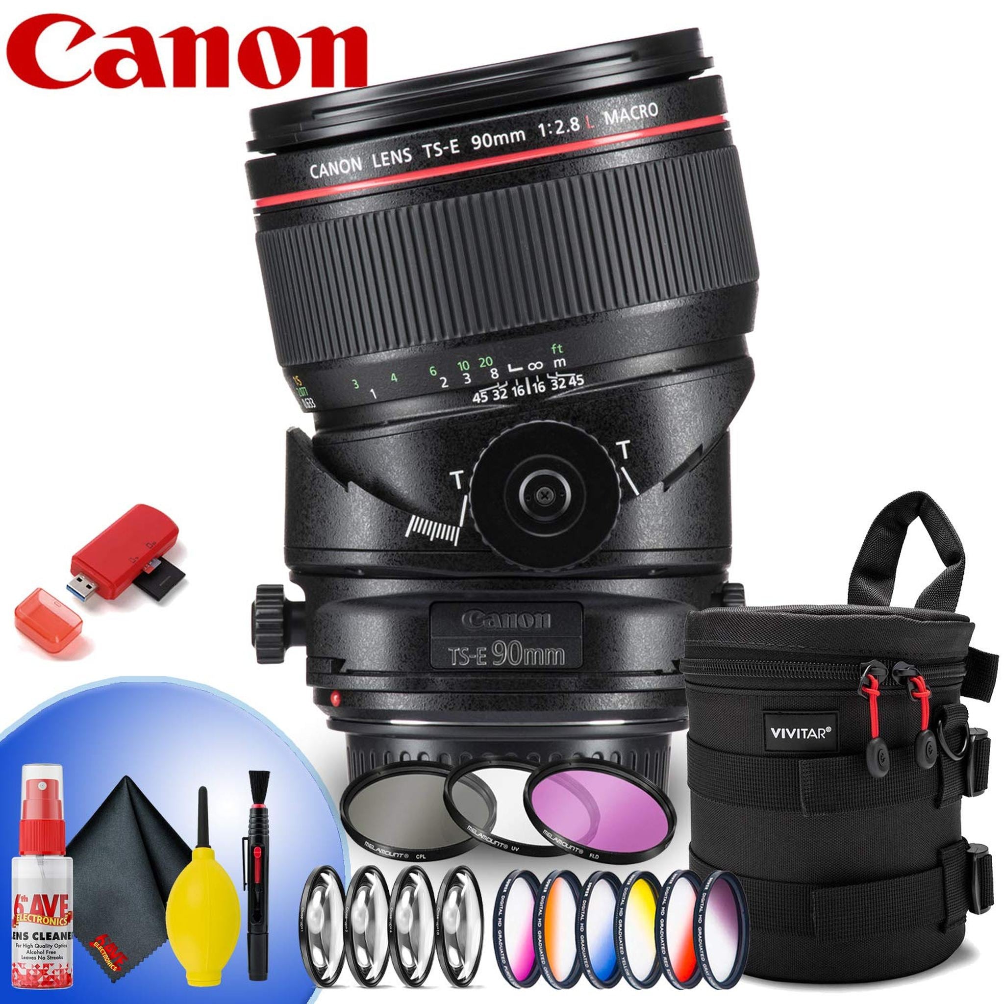 Canon TS-E 90mm f/2.8L Macro Tilt-Shift Lens -Prime + Artistic Portraits