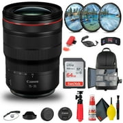 Canon RF 15-35mm f/2.8L IS USM Lens (3682C002) + Filter Kit + BackPack + More