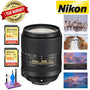 Nikon AF-S DX VR Nikkor 18-300MM Lens with Memory Card 64GB