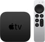 Apple TV 4K 32GB Streamer (MXGY2LL/A, 2021) Bundle with Wall Mount + Cables