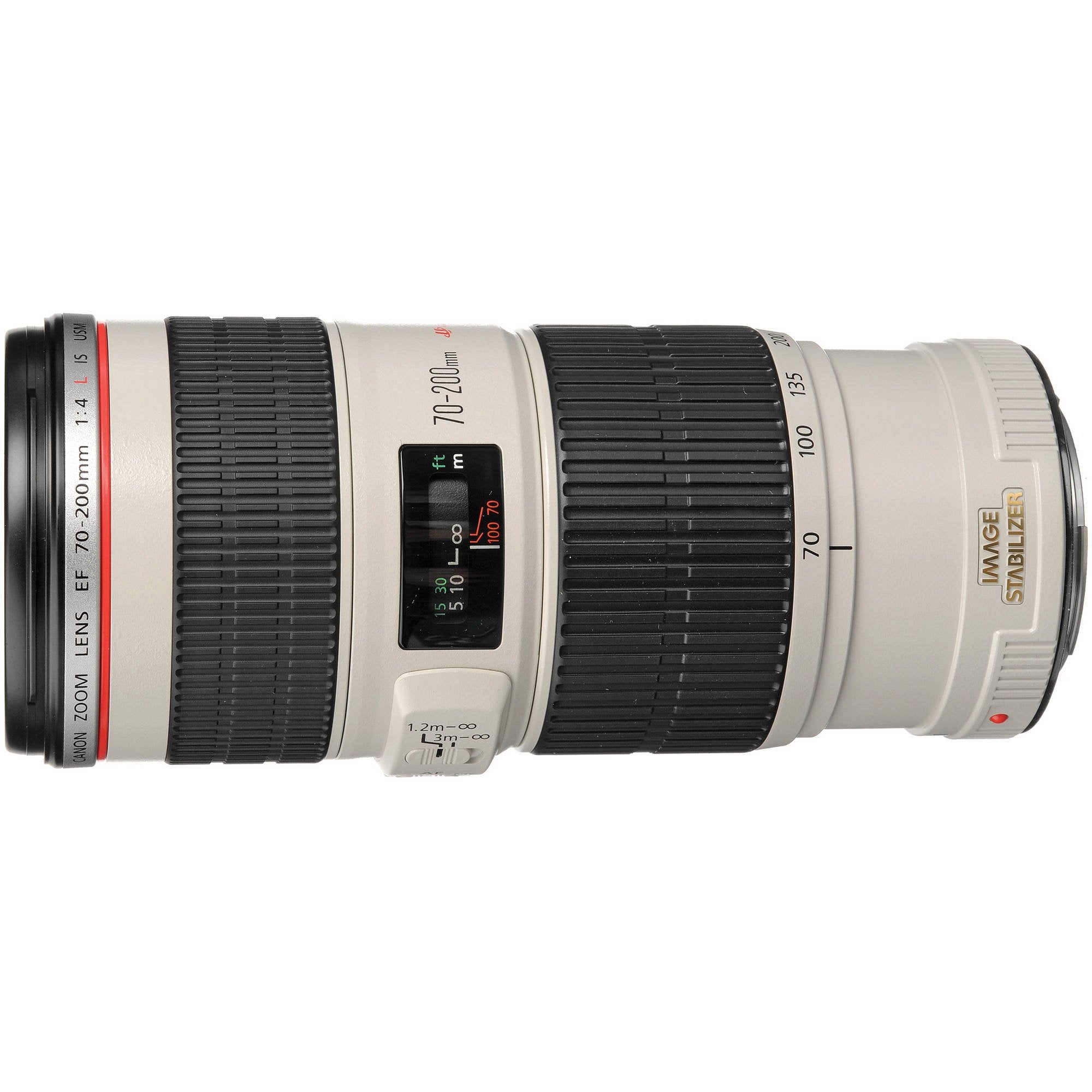 Canon EF 70-200mm f/4L IS USM Telephoto Zoom Lens Bundle for Canon SLR Digital Cameras Intl Model - Advanced