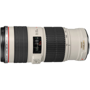 Canon EF 70-200mm f/4L IS USM Telephoto Zoom Lens Bundle for Canon SLR Digital Cameras Intl Model - Advanced