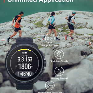 SUUNTO Race: GPS Sports Watch, Large & Bright AMOLED Color Screen, Long Battery Life SUUNTO