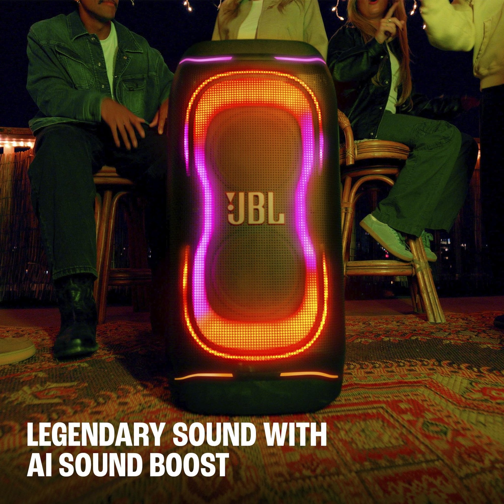 JBL PartyBox 330 - Portable Party Speaker White