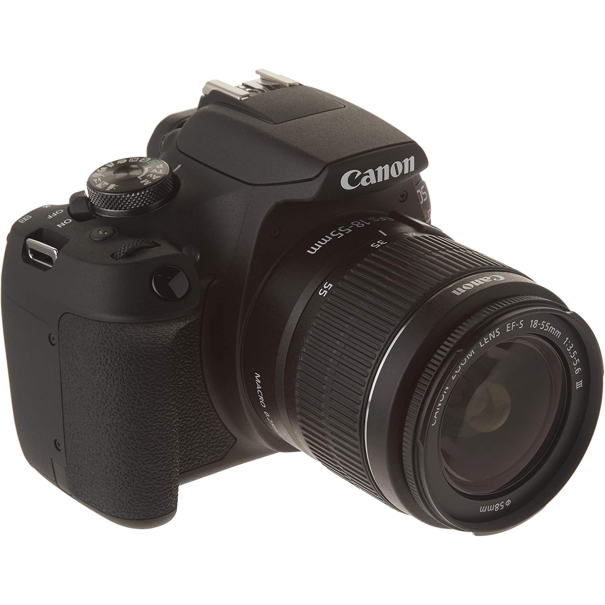Canon EOS Rebel T7 18-55mm DC III Kit with Full HD Video Wi-Fi and NFC Kit Canon