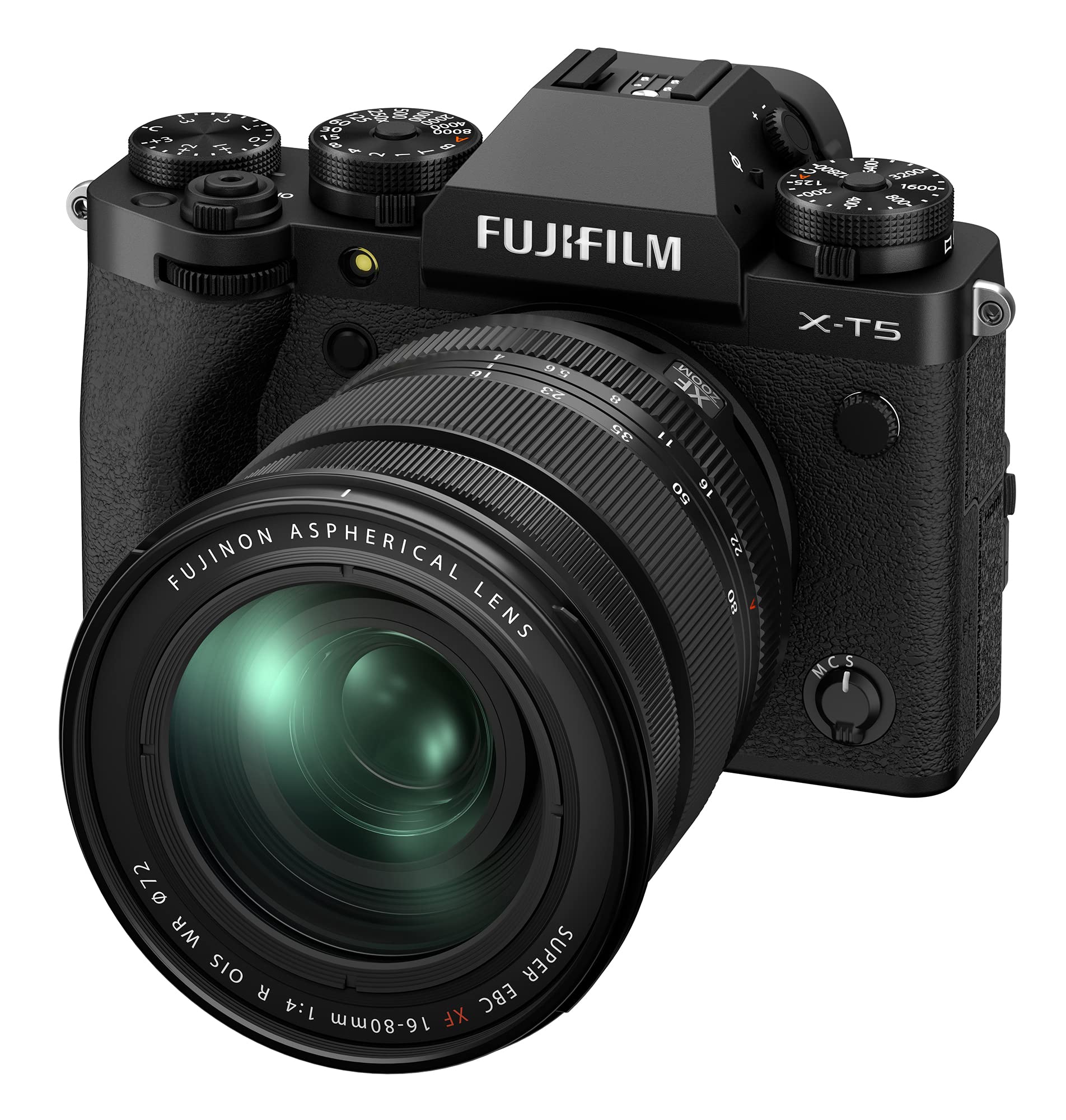 Fujifilm X-T5 Mirrorless Digital Camera XF16-80mm Lens Kit - Black