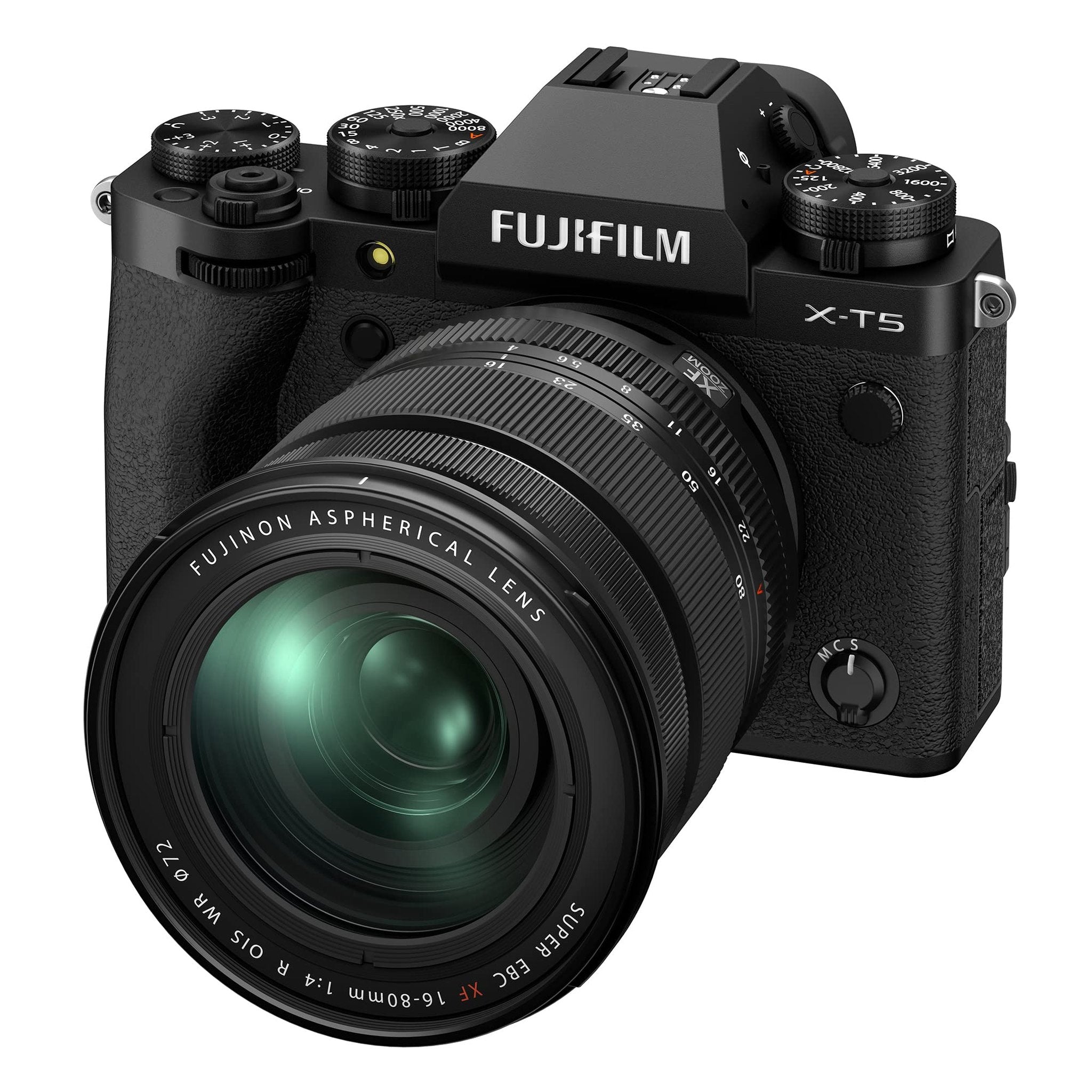 Fujifilm X-T5 Mirrorless Digital Camera XF16-80mm Lens Kit - Black Fujifilm