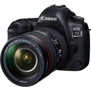 Canon EOS 5D Mark IV Full Frame Digital SLR Camera with EF 24-105mm f/4L is II USM Lens Kit - Reconditioned Canon