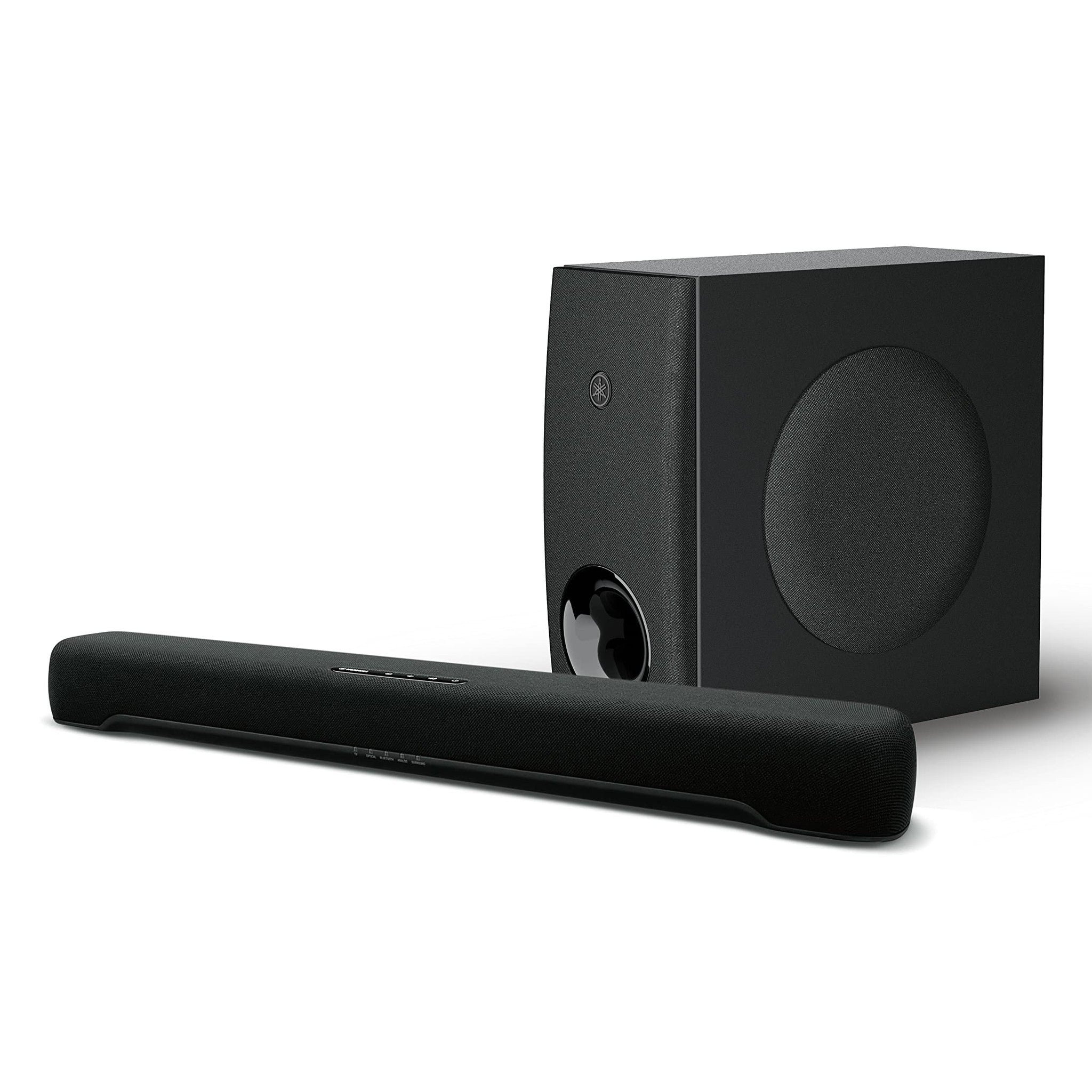 Yamaha Audio SR-C30A Compact Sound Bar with Wireless Subwoofer Black Yamaha Audio
