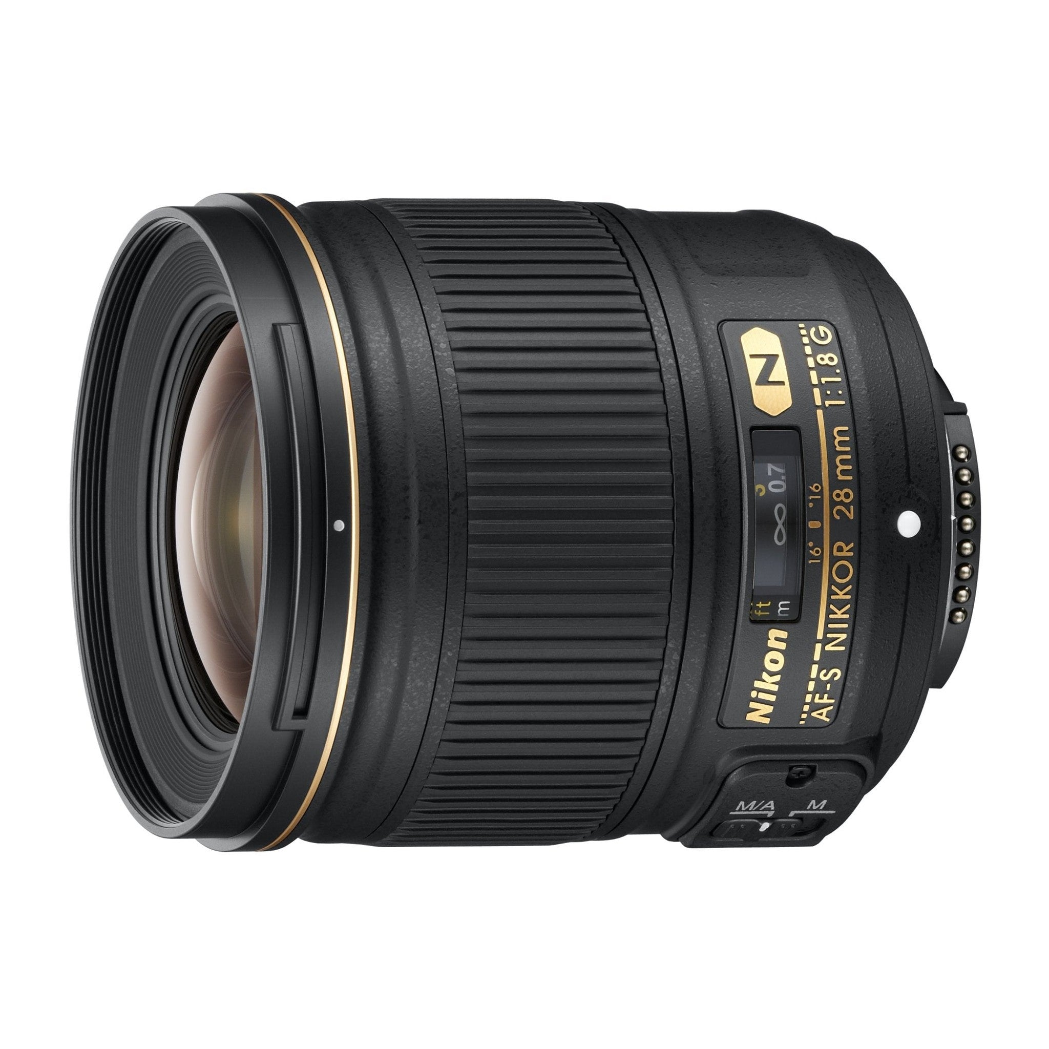 Nikon AF FX NIKKOR 28mm f/1.8G Compact Wide-angle Prime Lens with Auto Focus for Nikon DSLR Cameras Nikon