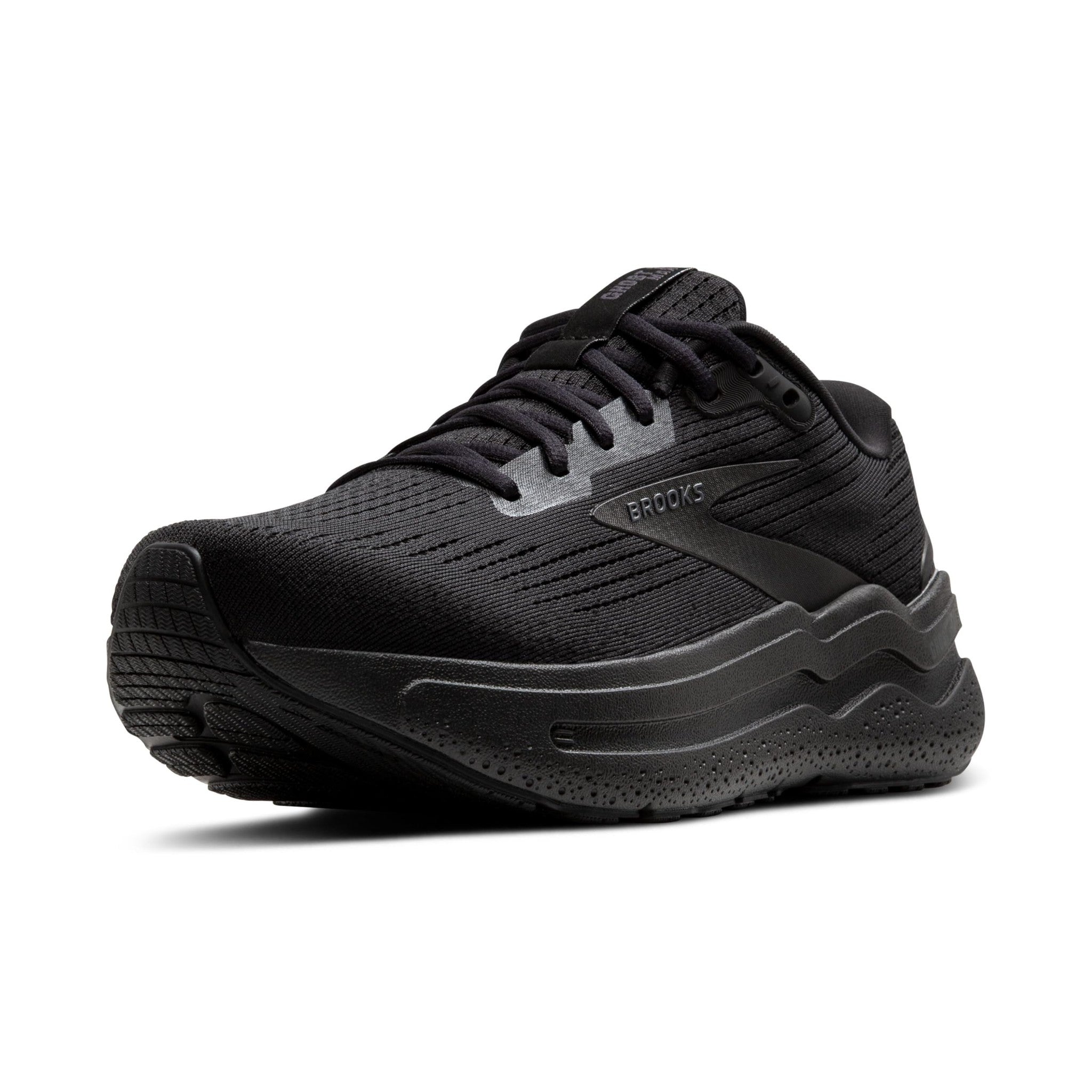 Brooks Men’s Ghost Max 2 Neutral Running & Walking Shoe - Black/Black/Ebony - 9.5 Medium