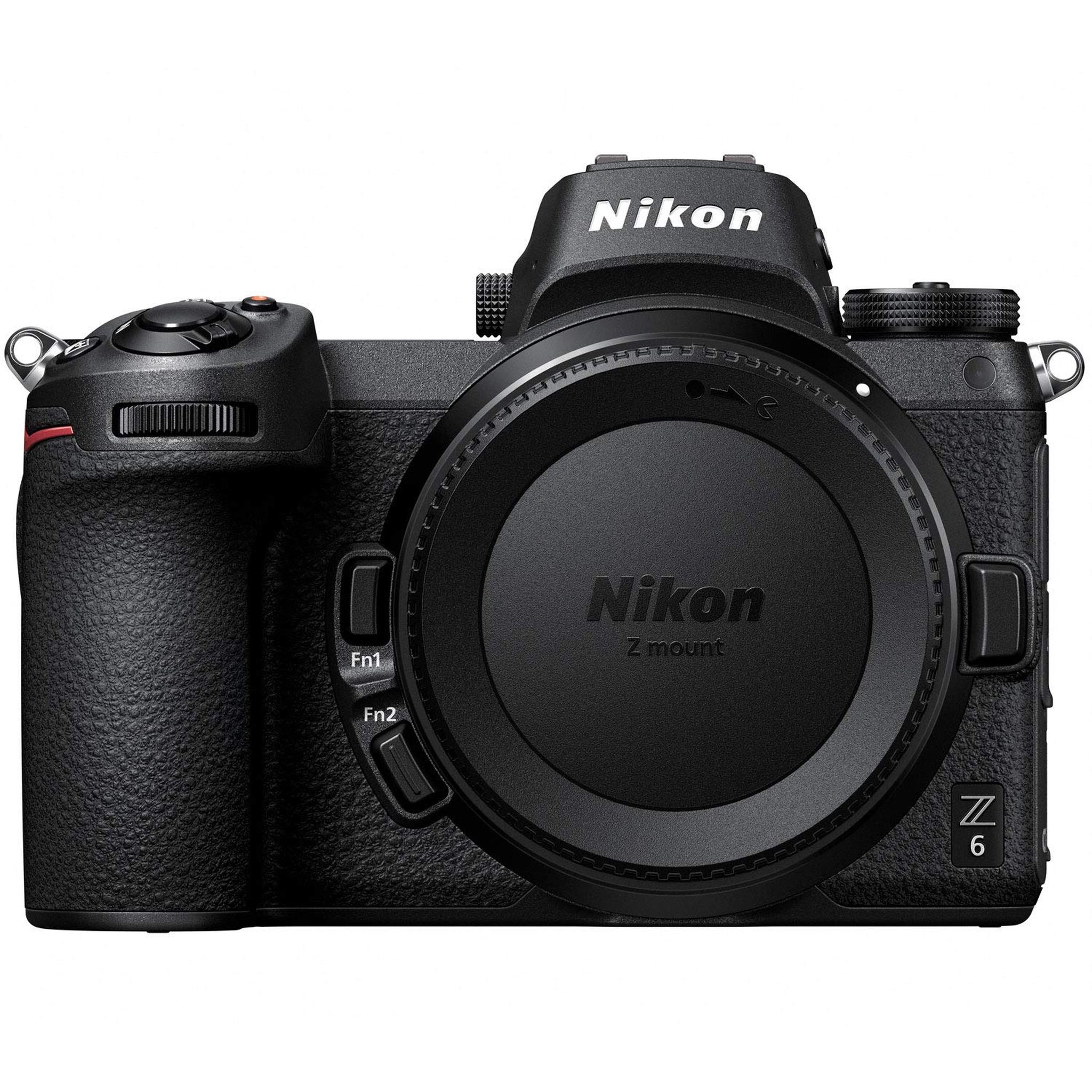 Nikon Z6 24.5MP FX-Format 4K Mirrorless Camera Body w/ 50mm Lens + FTZ Mount Adapter - Used Nikon