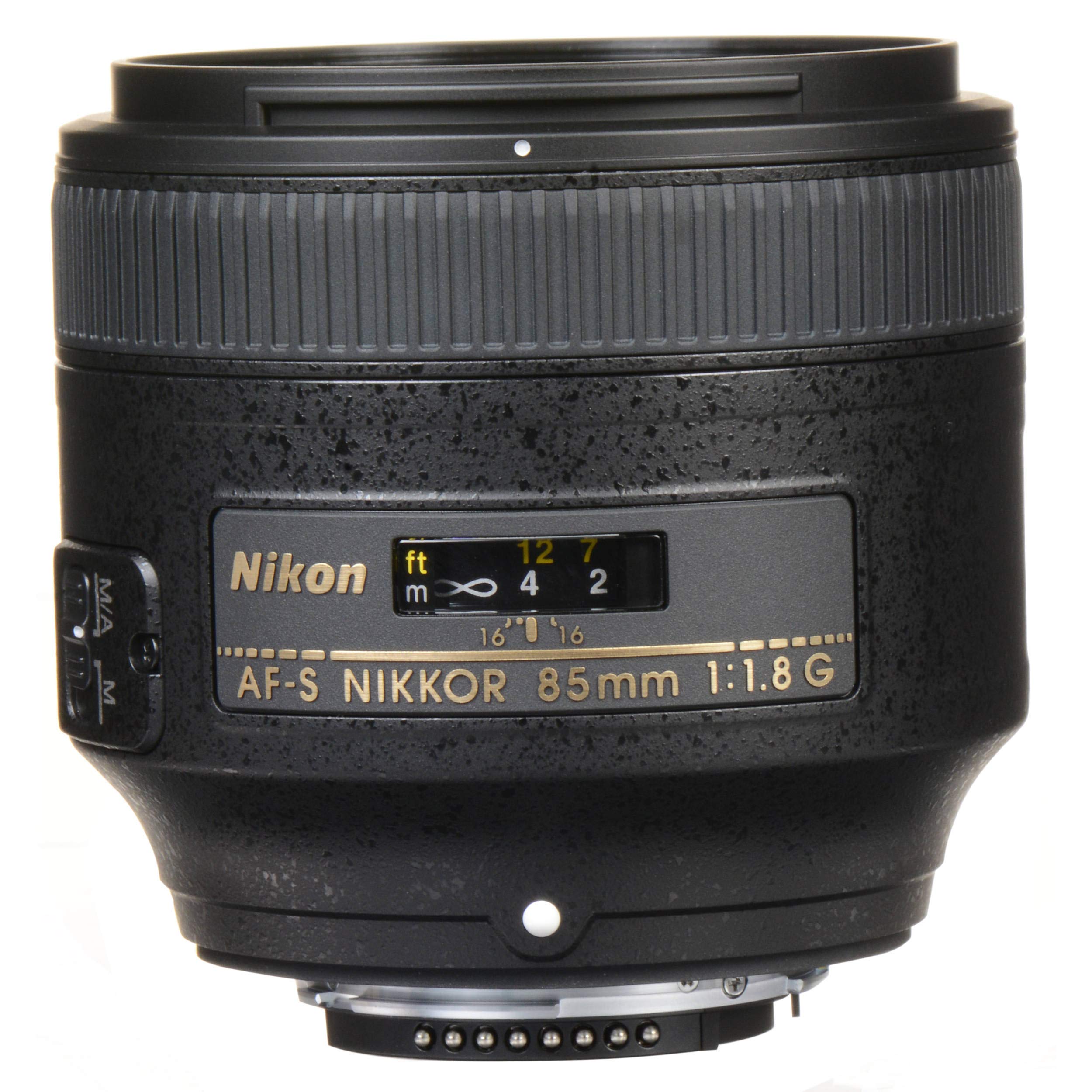 Nikon 85MM f.1.8G AF-S Lens (Intl Model) + 4.5 inch Vivitar Premium Lens Case + Vivitar Graduated Color Filter Set + 3pcs UV Lens Filter Kit + Cleaning Kit