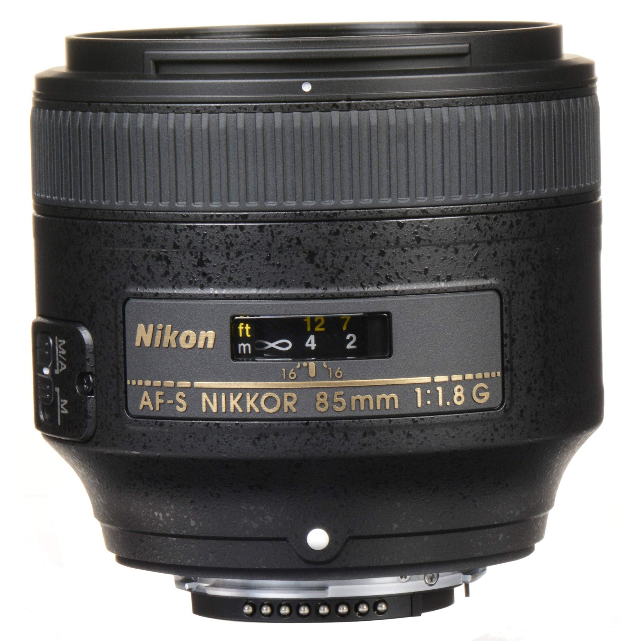 Nikon 85MM f.1.8G AF-S Lens Intl Model + 4.5 inch Vivitar Premium Lens Case + Cleaning Kit