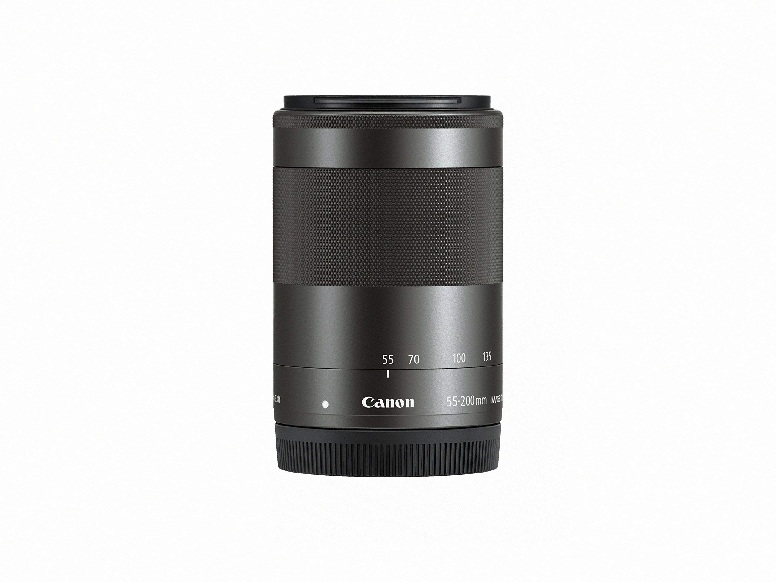 Canon EF-M 55-200mm f/4.5-6.3 Image Stabilization STM Lens Black