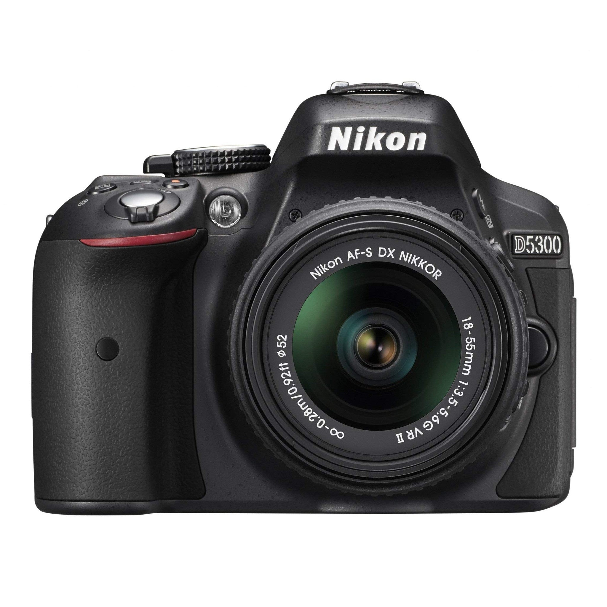 Nikon D5300 24.2 MP CMOS Digital SLR Camera with Built-in Wi-Fi and GPS Body Only Black - Refurbished - Used Nikon