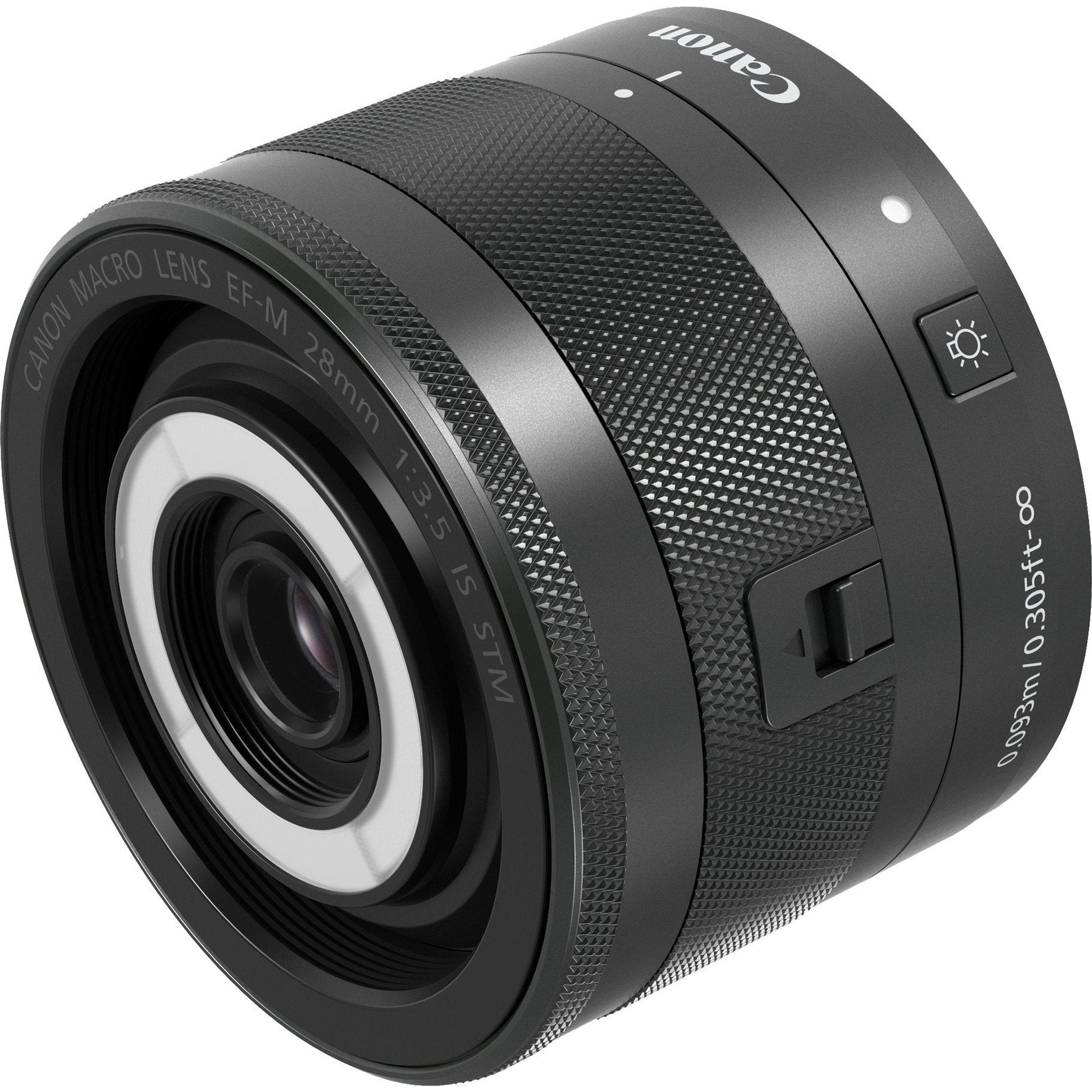Canon EF-M 28mm f/3.5 Macro is STM International Model No Warranty