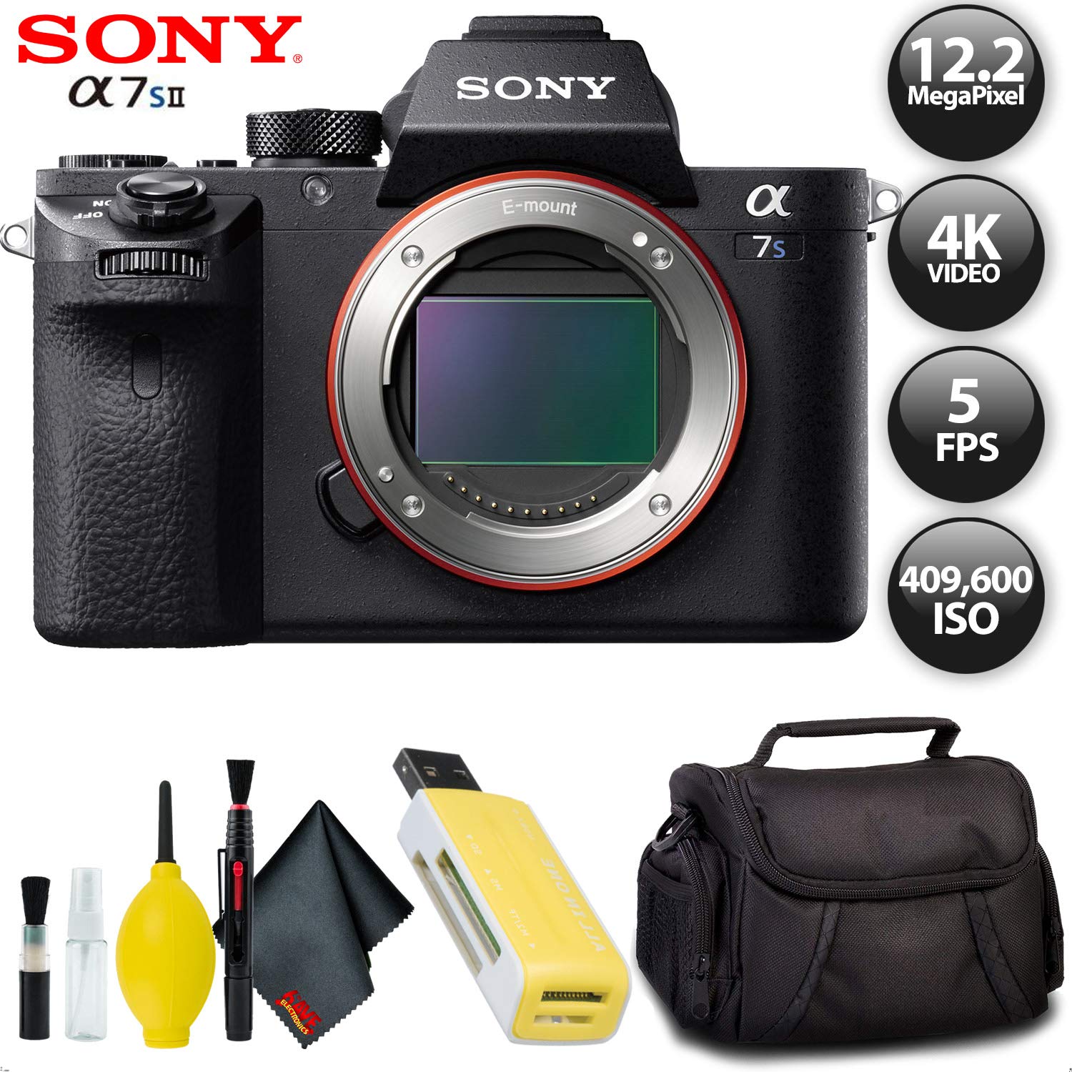 Sony?Alpha a7S II Mirrorless Digital Camera International Model with Accessories