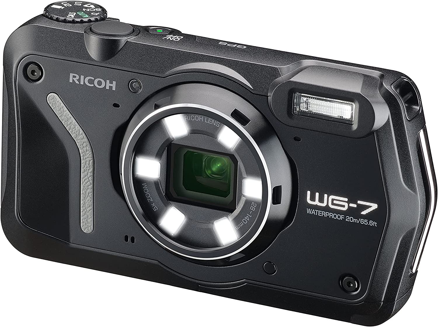 Ricoh 3100 WG-7 Black Authentic Outdoor Camera with Accessories