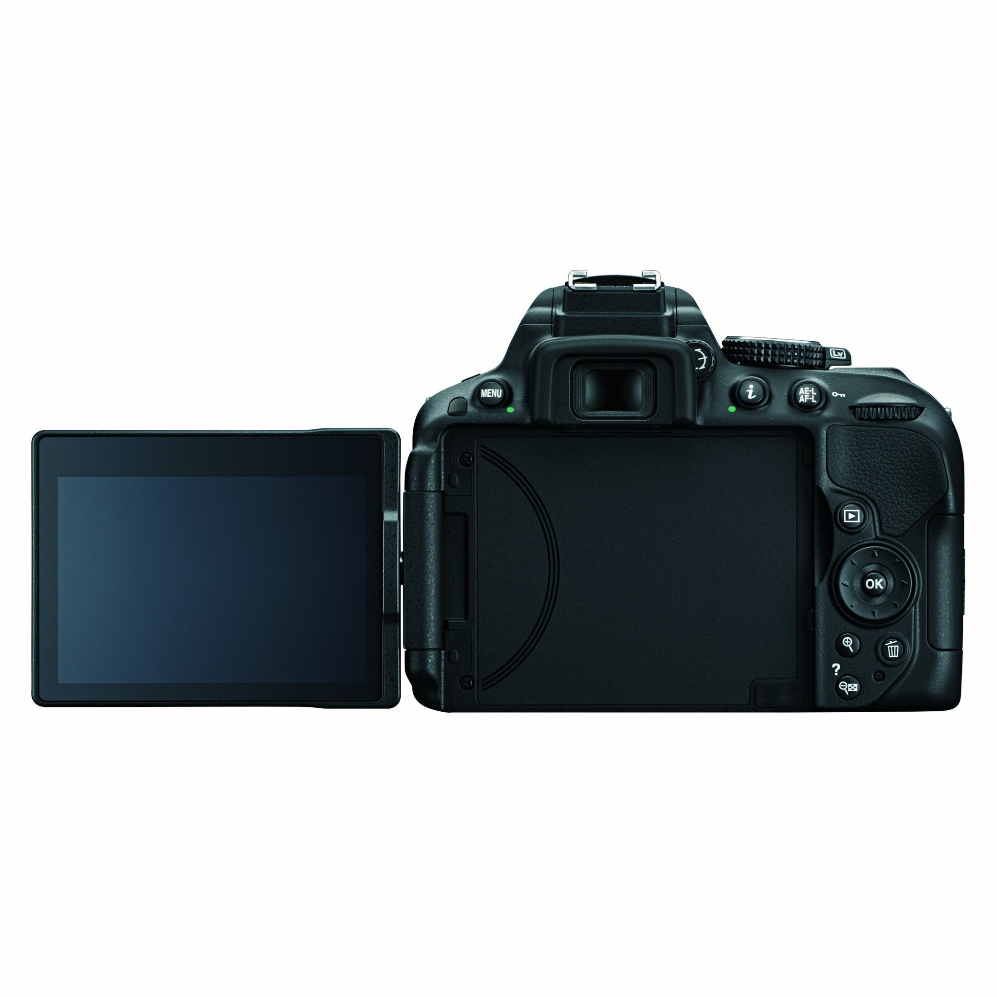 Nikon D5300 24.2 MP CMOS Digital SLR Camera with Built-in Wi-Fi and GPS Body Only Black - Refurbished - Used Nikon