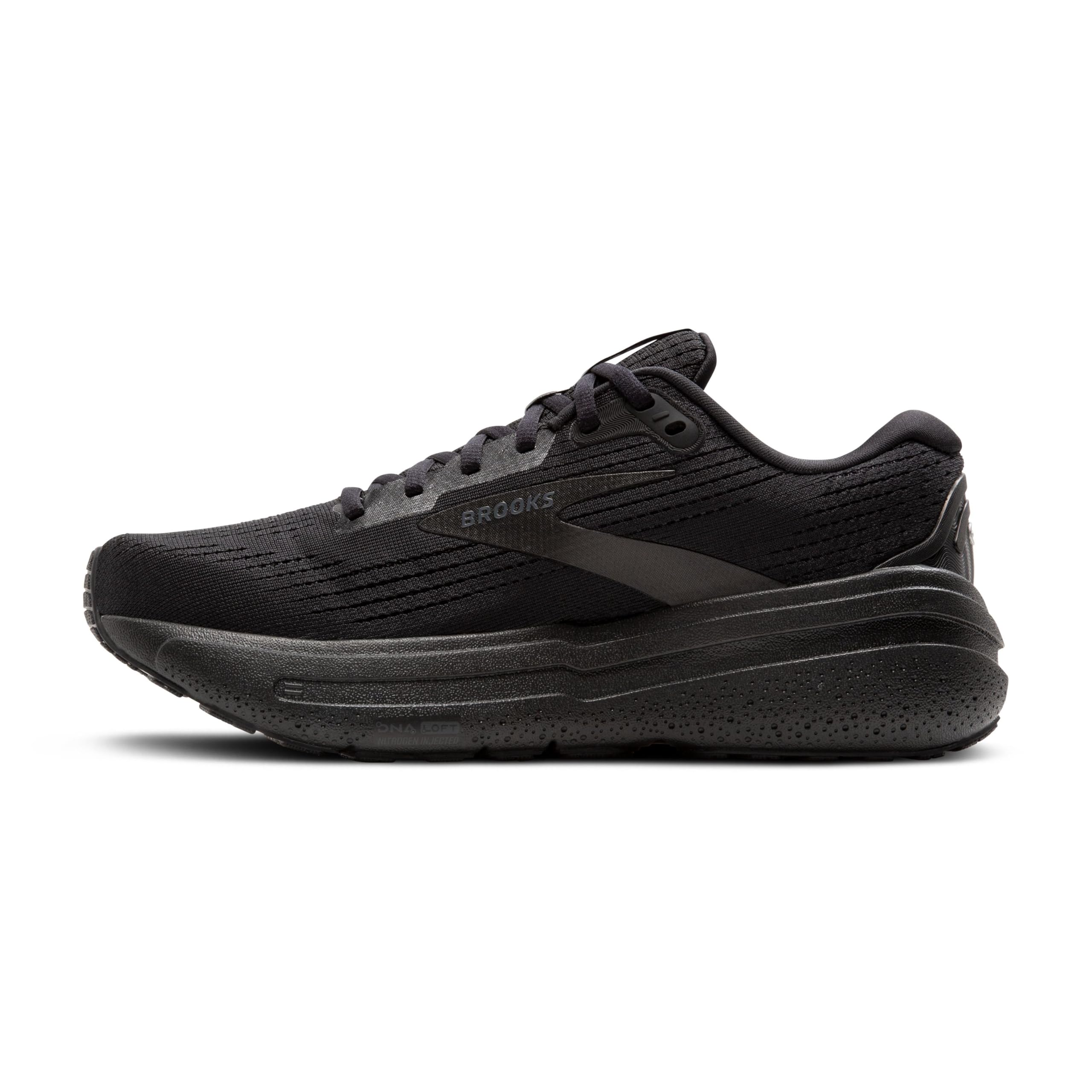 Brooks Men’s Ghost Max 2 Neutral Running & Walking Shoe - Black/Black/Ebony - 10 Medium