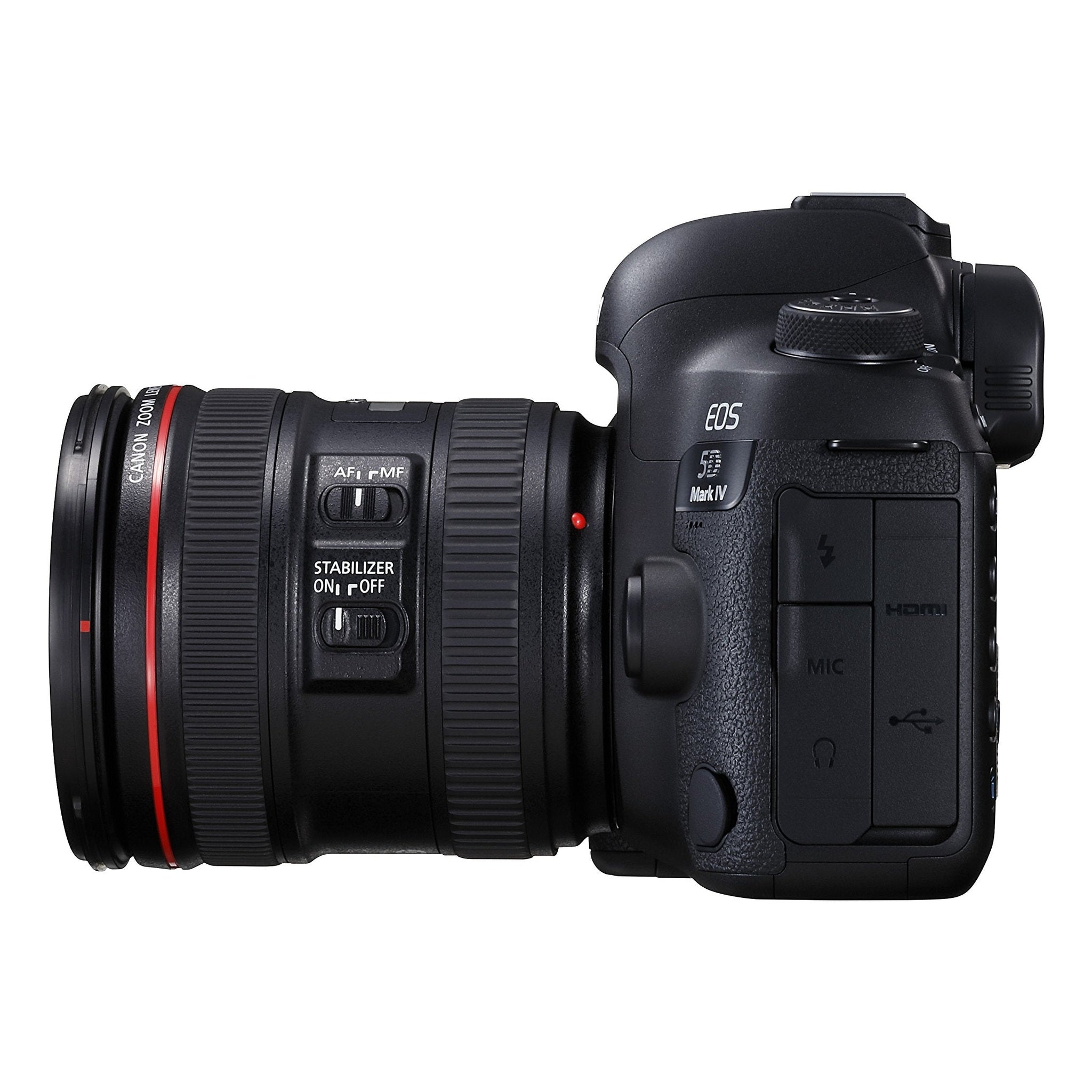 Canon EOS 5D Mark IV Full Frame Digital SLR Camera with EF 24-70mm f/4L IS USM Lens Kit - Used Canon