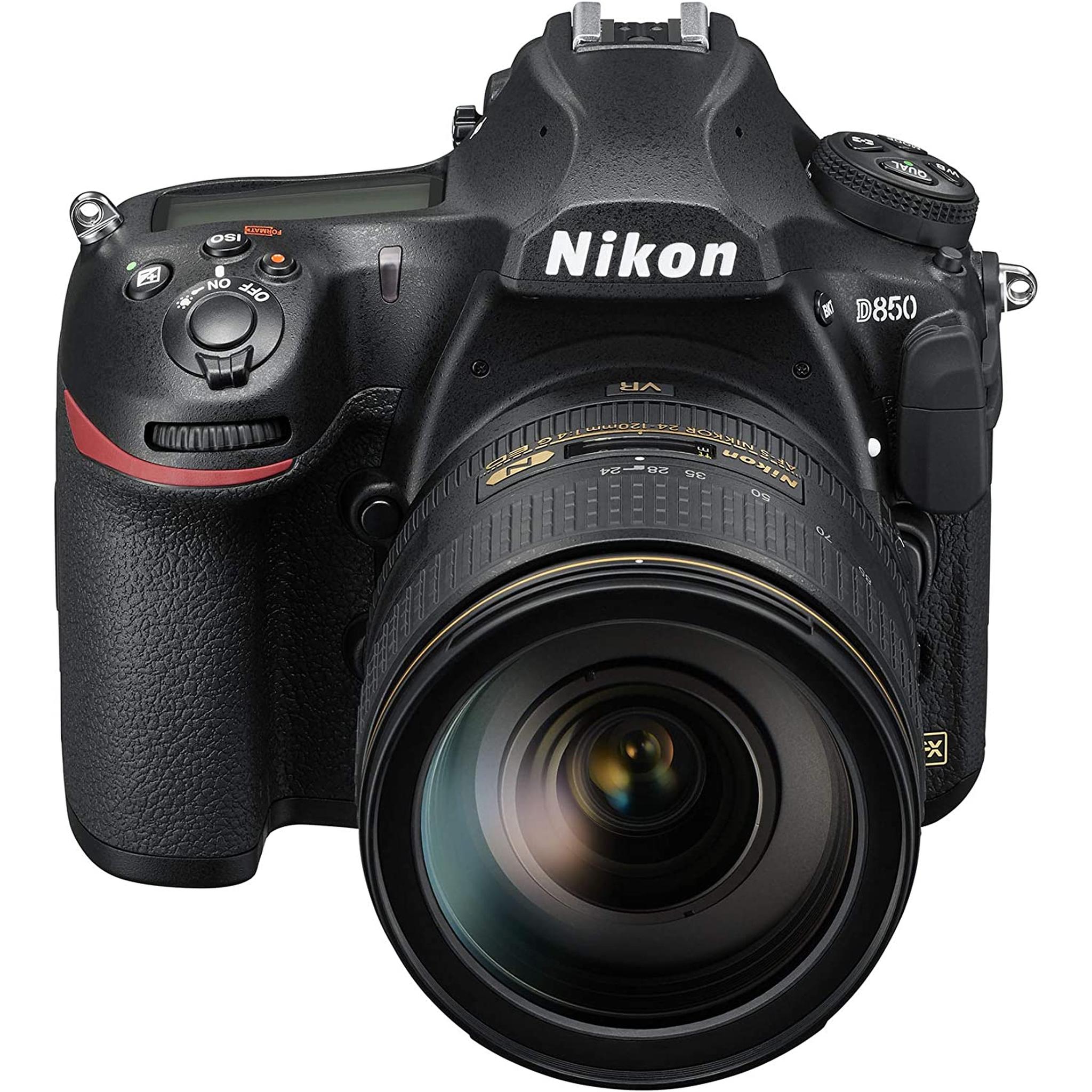 Nikon D850 45.7MP DSLR Digital Camera with 24-120mm Lens - Imported Model - Used Nikon