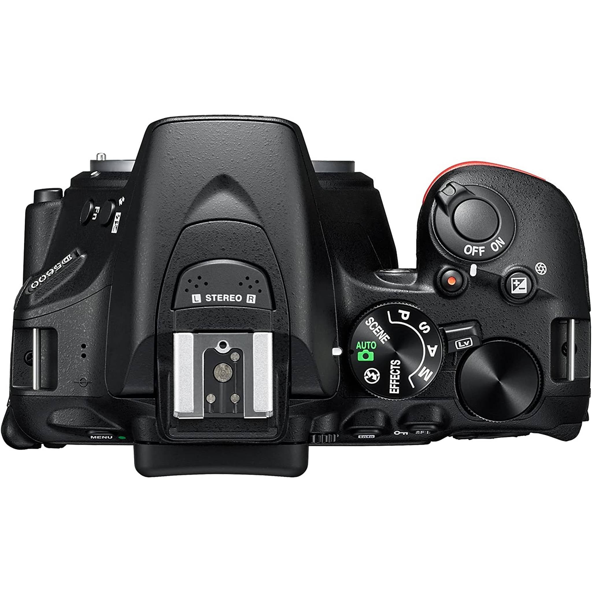 Nikon D5600 24.2MP DX-Format DSLR Digital Camera 1575 Body Only - Renewed - Reconditioned Nikon