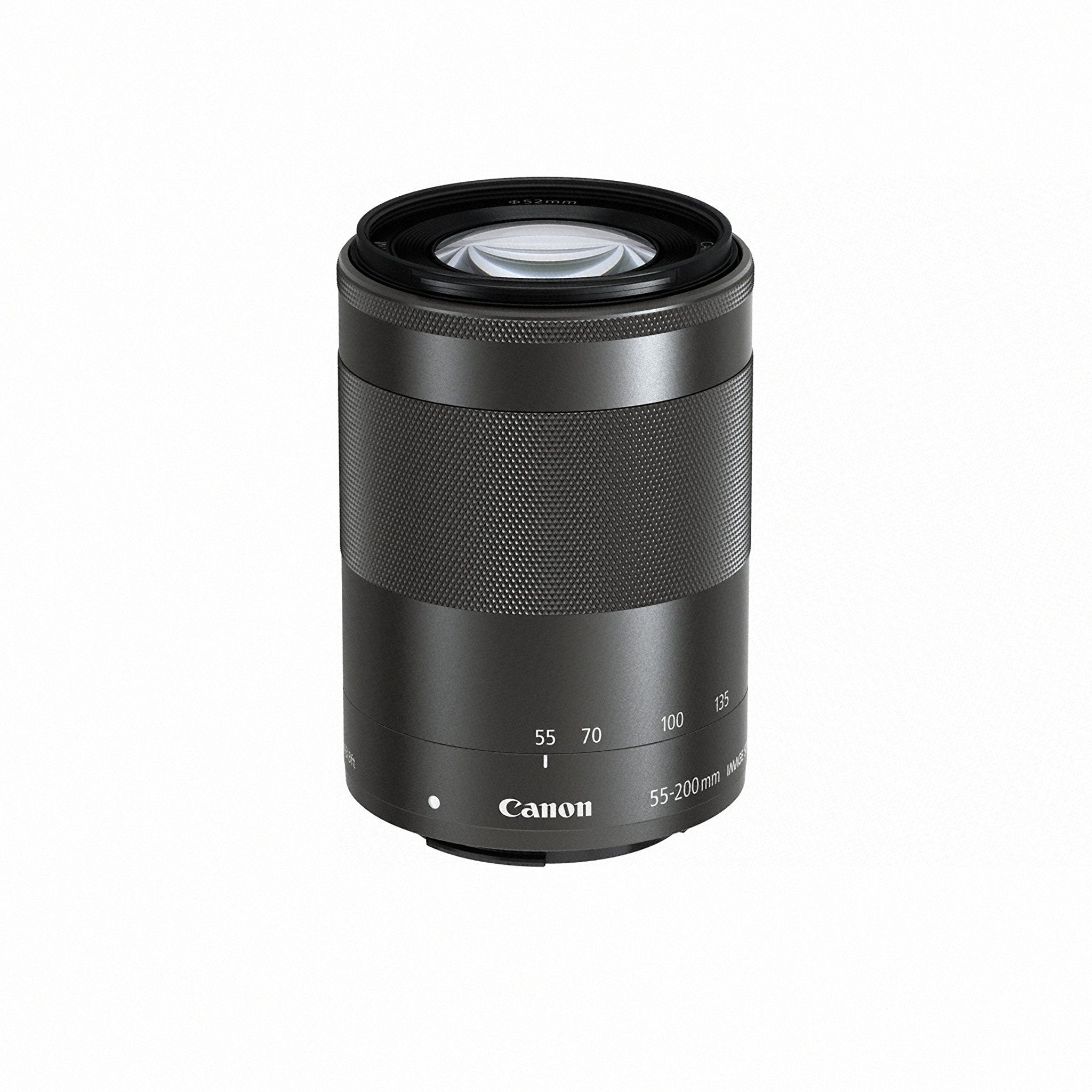 Canon EF-M 55-200mm f/4.5-6.3 Image Stabilization STM Lens (Black) - Used