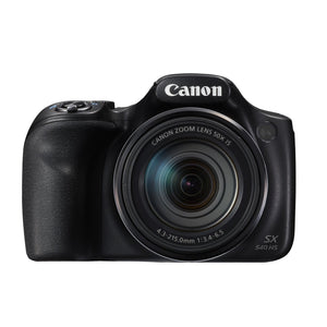 Canon PowerShot SX540 Digital Camera w/ 50x Optical Zoom - Wi-Fi & NFC Enabled Black - Used Canon