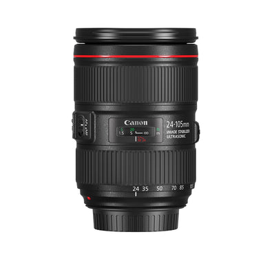 Canon EF 24-105mm f/4L is II USM Lens, Black - 1380C002