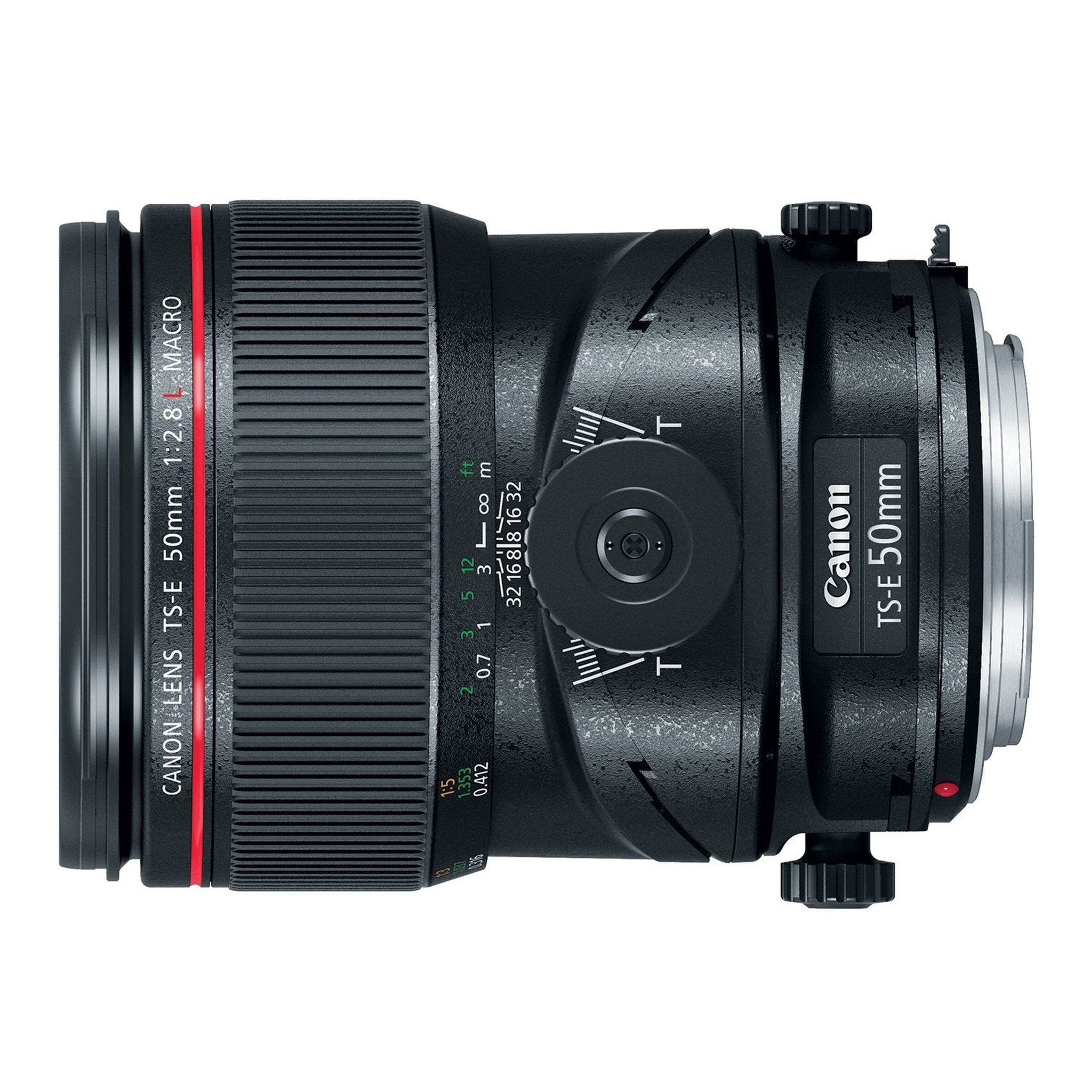 Canon 50mm f/2.8L Macro - Tilt-Shift DSLR Lens - Reconditioned Canon
