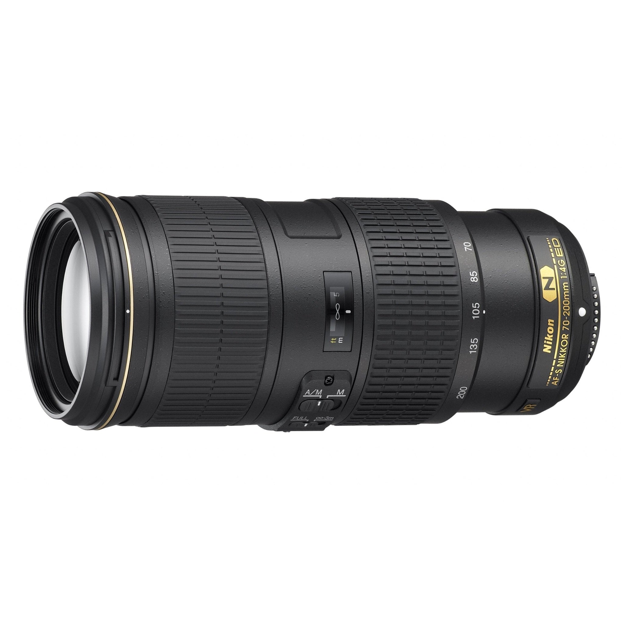 Nikon 70-200mm f/4G ED VR Nikkor Zoom Lens - Reconditioned
