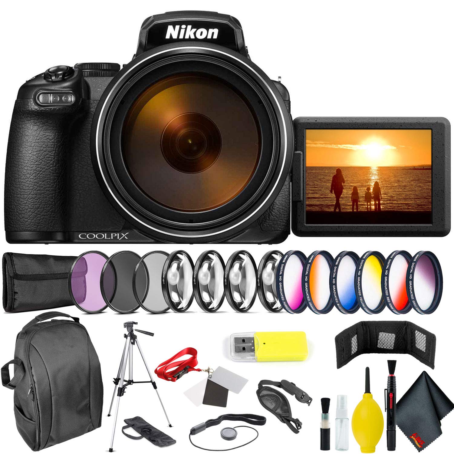 Nikon COOLPIX P1000 Digital Camera Pro Bundle International Model