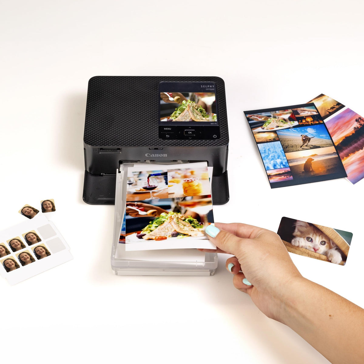 Canon SELPHY CP1500 Compact Photo Printer Black - Reconditioned
