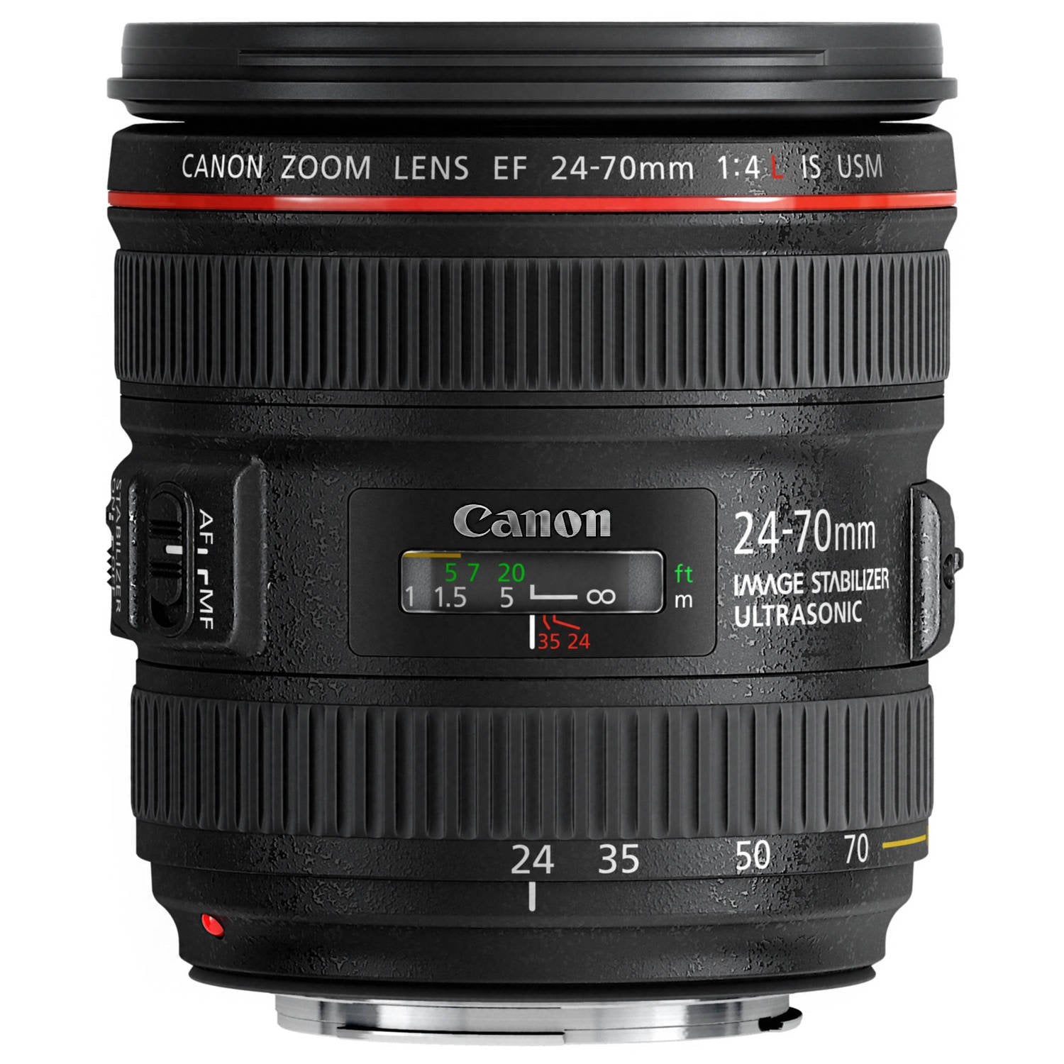 Canon EF 24-70mm f/4L is USM Lens International Version Professional Accessory Combo