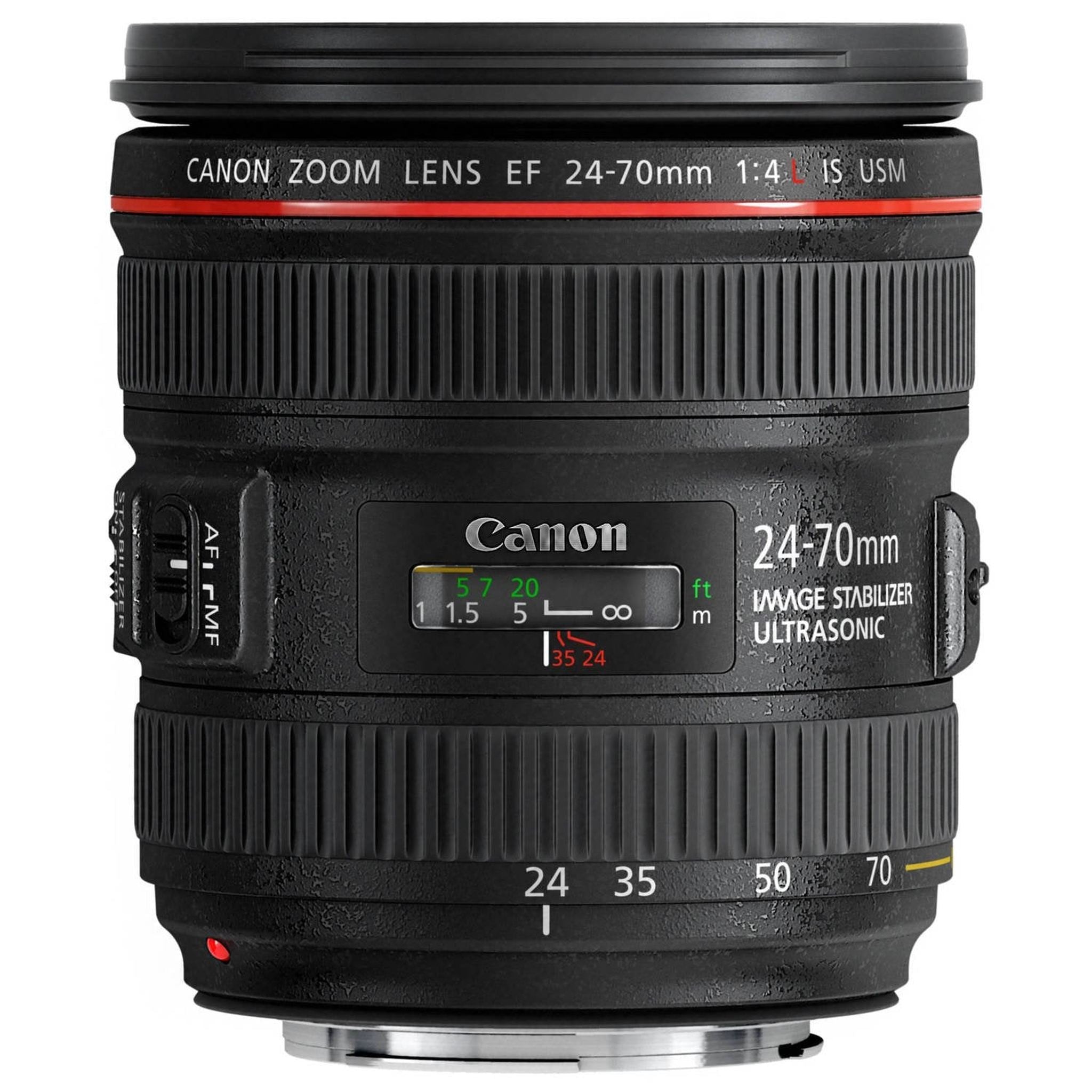 Canon EF 24-70mm f/4L is USM Lens International Version Professional Accessory Combo