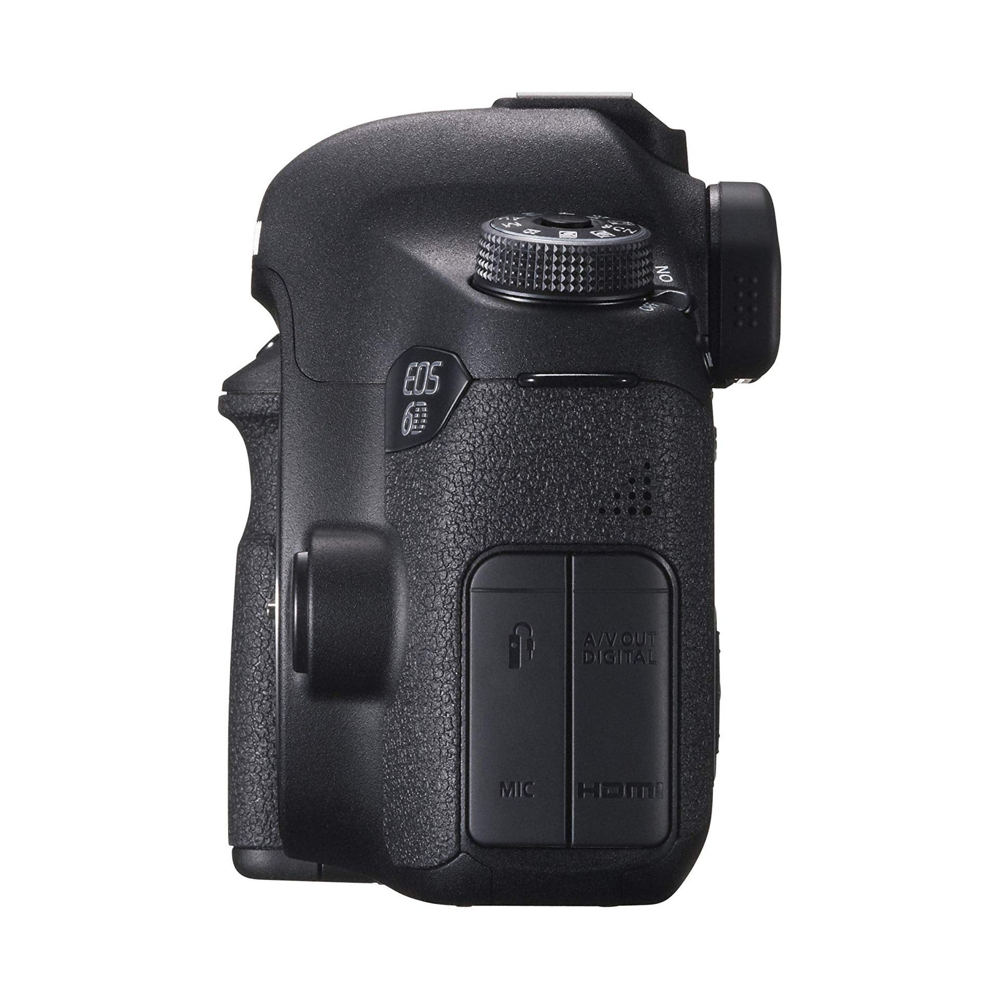 Canon EOS 6D 20.2 MP CMOS Digital SLR Camera with 3.0-Inch LCD Body Only - Wi-Fi Enabled - International Version No Warranty Canon