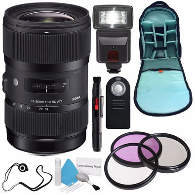 Sigma 18-35mm f/1.8 DC HSM Art Lens for Canon (International Model) No...