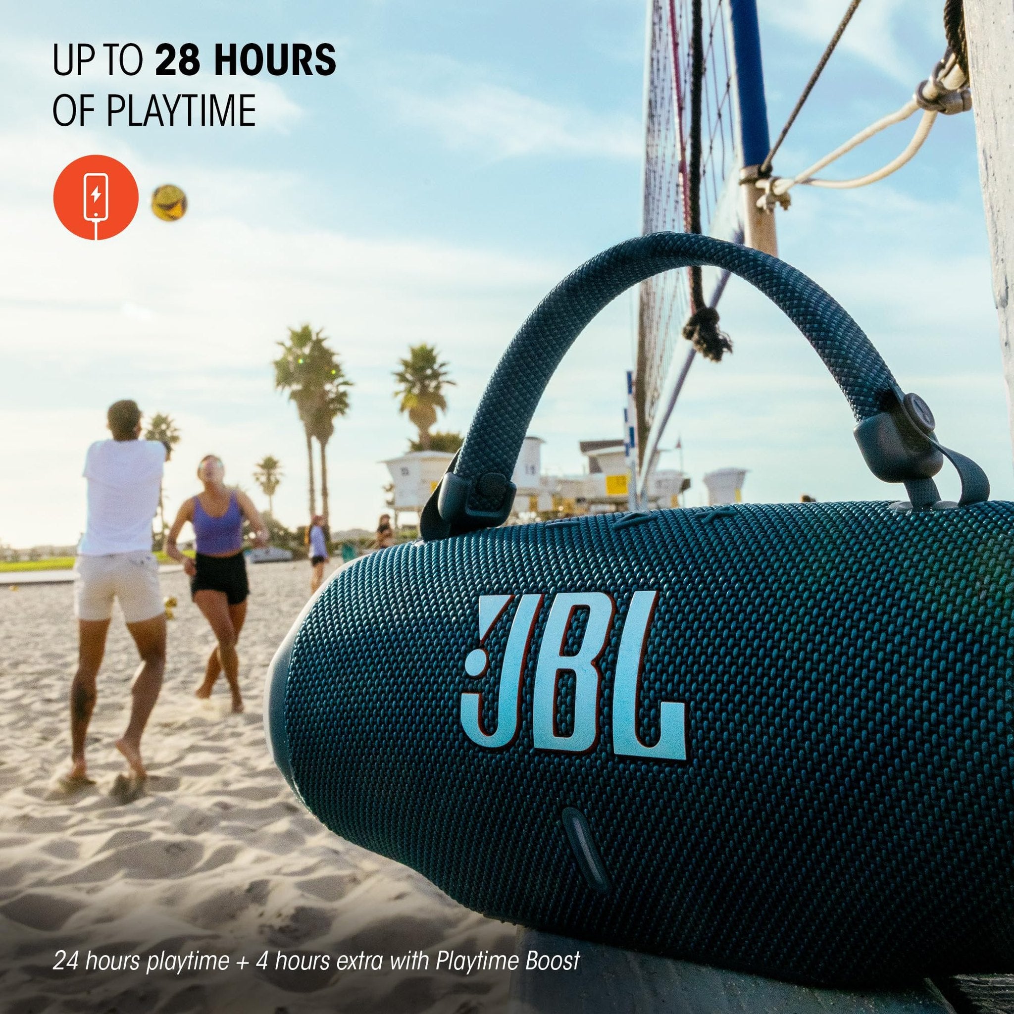 JBL Charge 6 - Portable Waterproof & Drop-Proof Bluetooth Speaker Purple