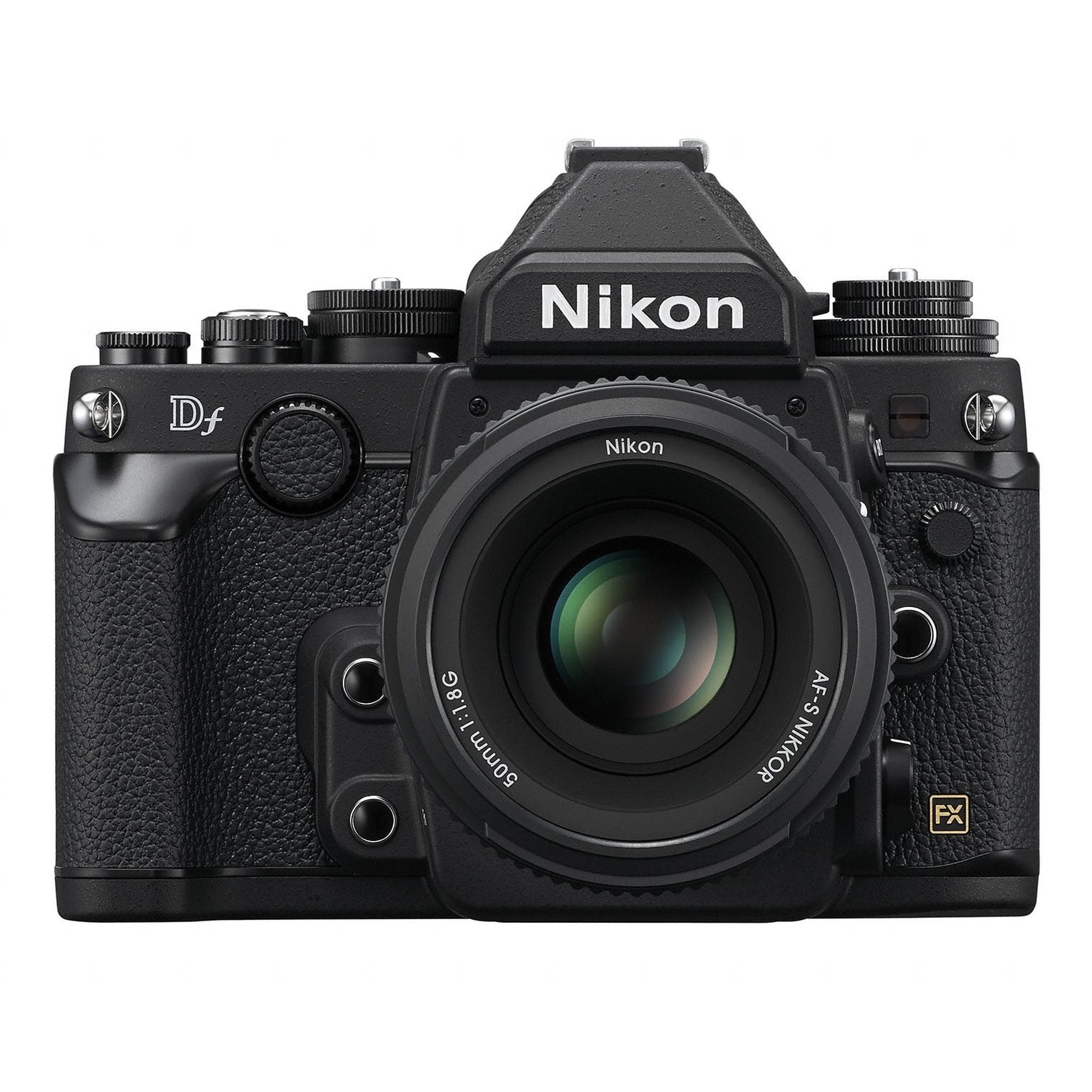 Nikon Df 16.2 MP CMOS FX-Format Digital SLR Camera with Auto Focus-S NIKKOR 50mm f/1.8G Fixed Special Edition Lens Blac - Used Nikon