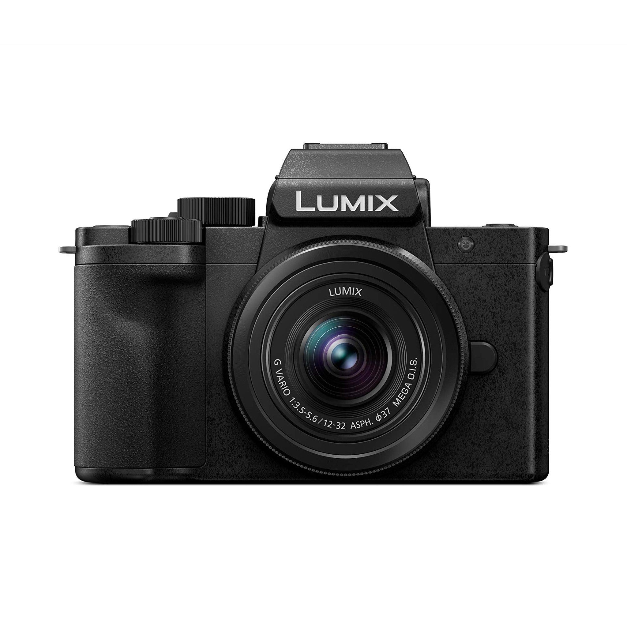 Panasonic LUMIX G100 4k Mirrorless Camera for Photo and Video, Built-in Microphone with Tracking, Micro Four Thirds Interchangeable Lens System, 12-32mm Lens, 5-Axis Hybrid I.S., DC-G100DKK Black Panasonic