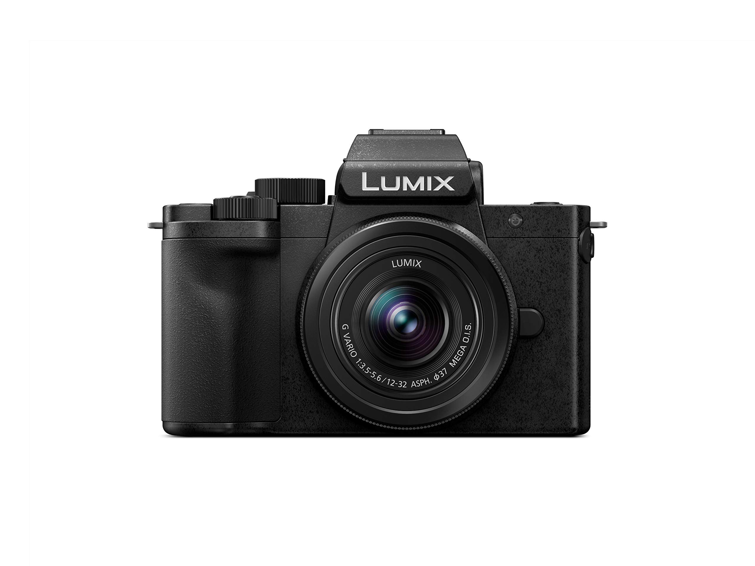Panasonic LUMIX G100 4k Mirrorless Camera for Photo and Video, Built-in Microphone with Tracking, Micro Four Thirds Interchangeable Lens System, 12-32mm Lens, 5-Axis Hybrid I.S., DC-G100DKK Black