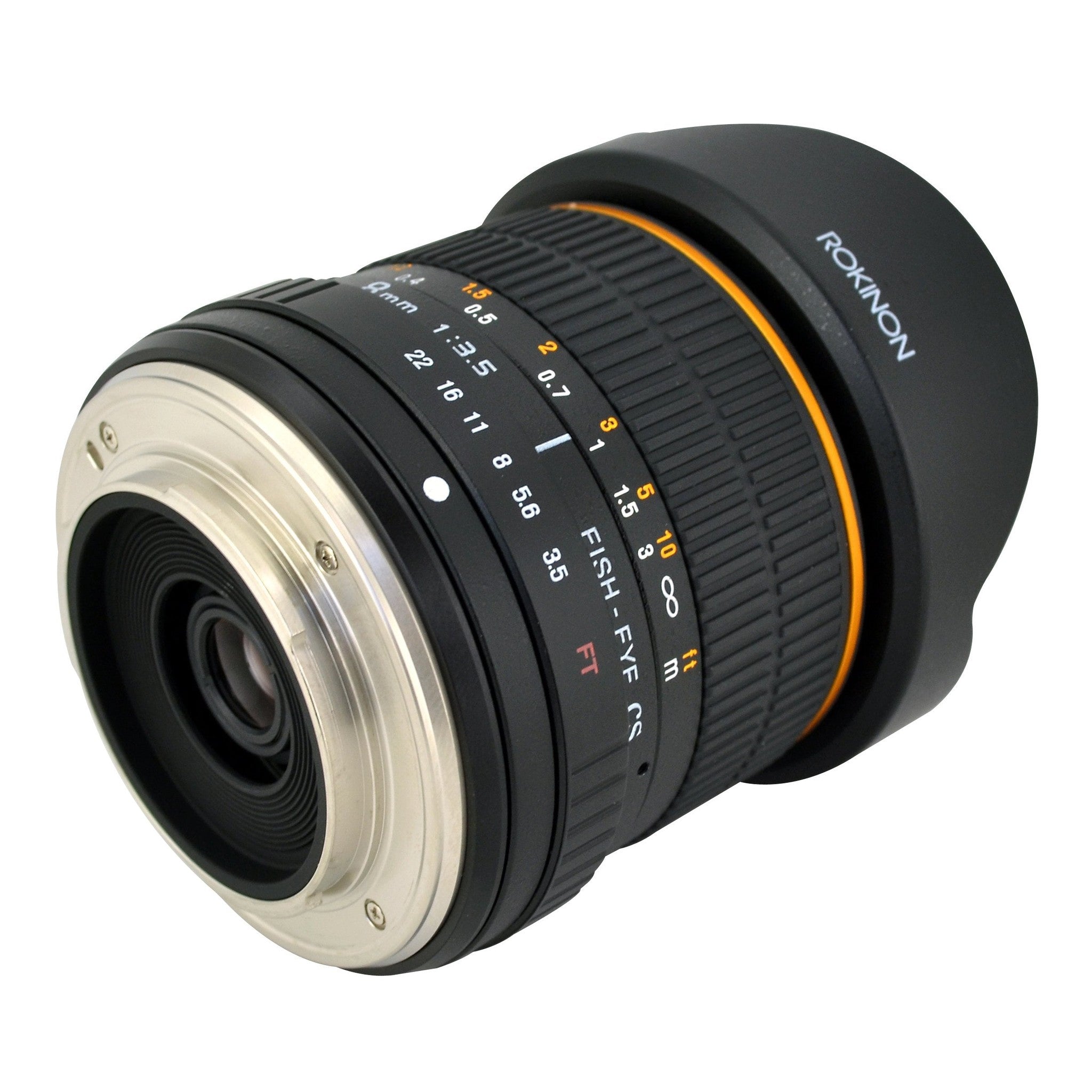Rokinon 8 mm f/3.5 Lens for Olympus Cameras - Used Rokinon