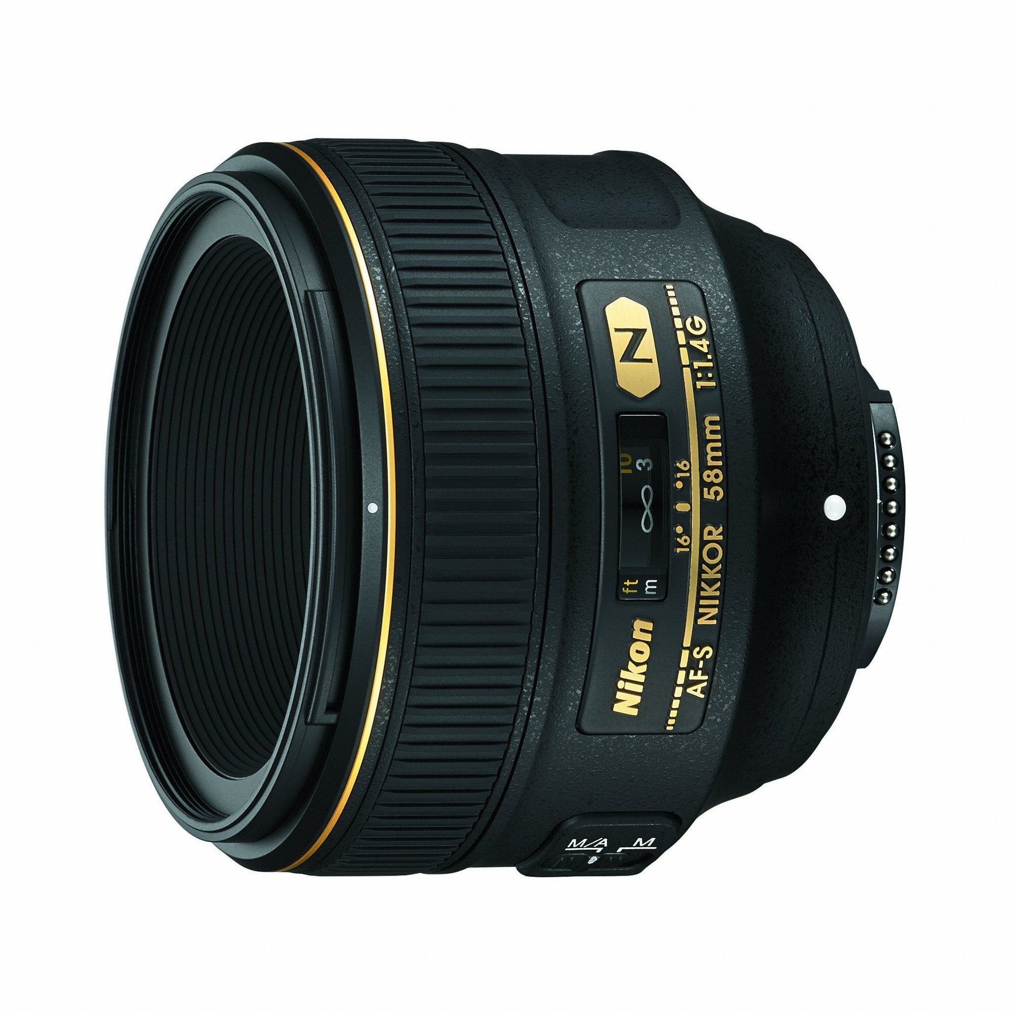 Nikon AF-S FX NIKKOR 58mm f/1.4G Lens for Nikon DSLR Cameras - Used Nikon
