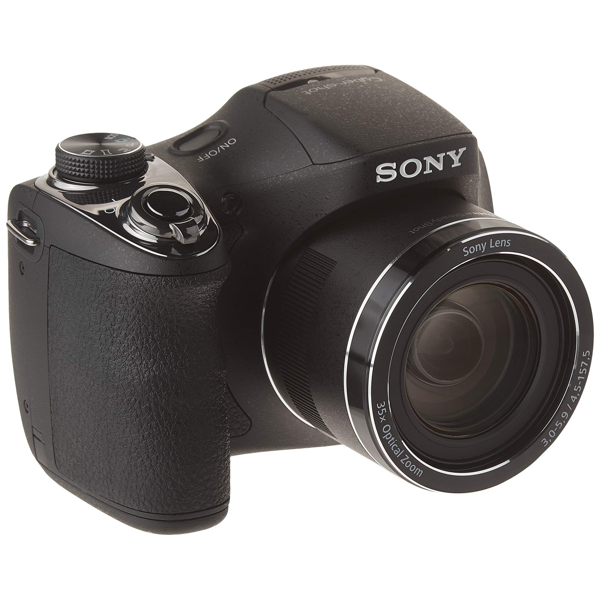 Sony Cyber-shot DSC-H300 20.1 Megapixel Compact Camera - Black - 3 LCD - 16:9 - 35x Optical Zoom - 2x - Optical IS - 5152 x 3864 Image - 1280 x 720 Video - HDMI - HD Movie Mode
