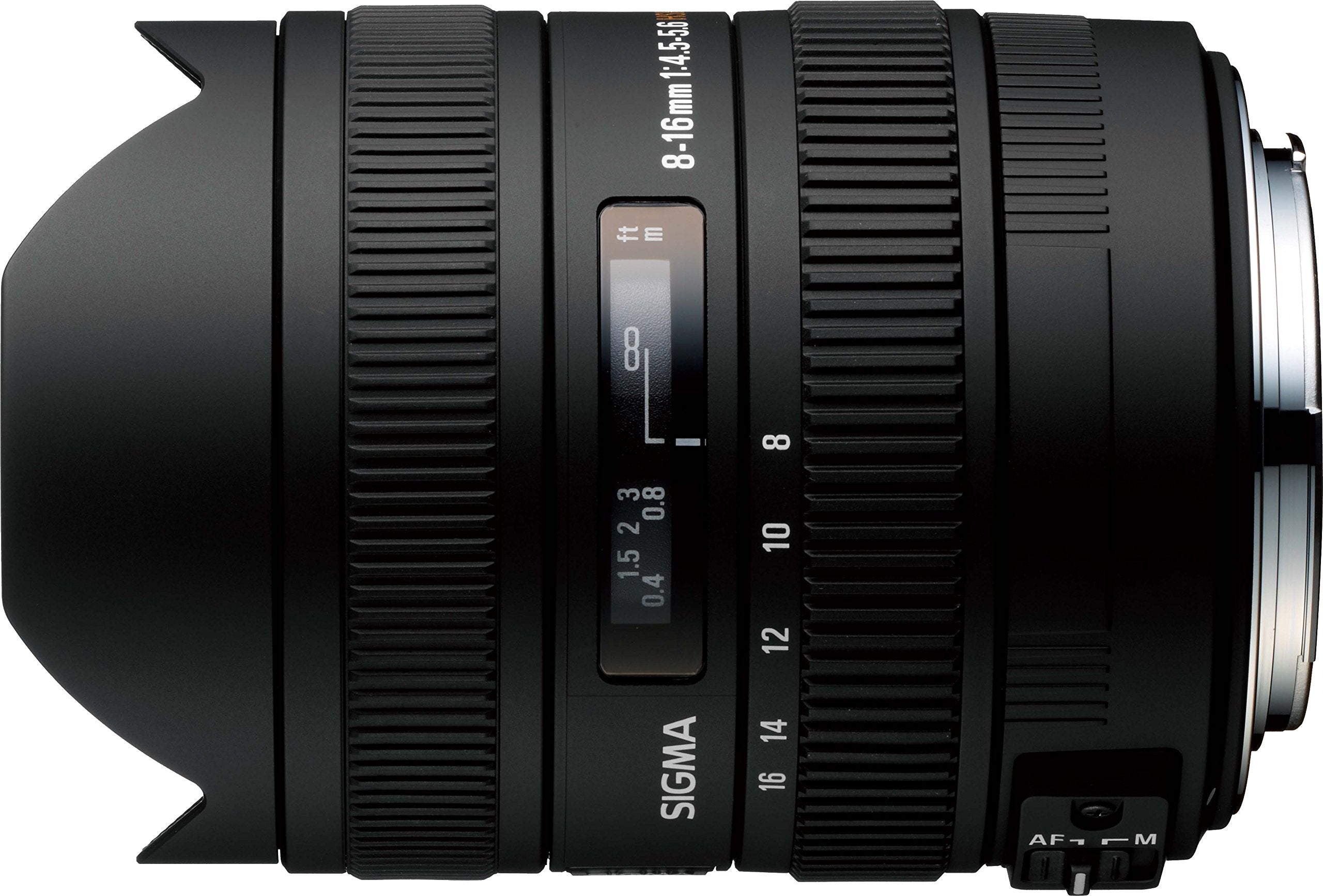 Sigma 8-16mm f/4.5-5.6 DC HSM FLD AF Ultra Wide Zoom Lens for APS-C sized Canon Digital DSLR Camera