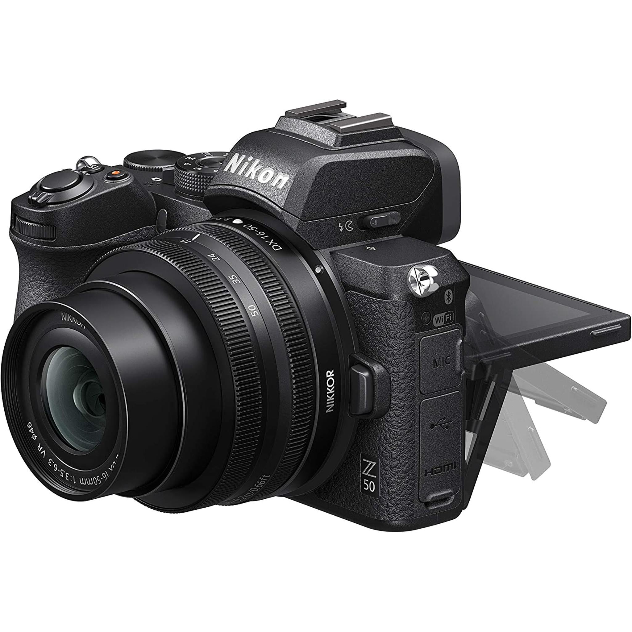 Nikon Z 50 Mirrorless Camera with NIKKOR Z DX 16-50mm f/3.5-6.3 VR Lens -Renewed - Reconditioned Nikon