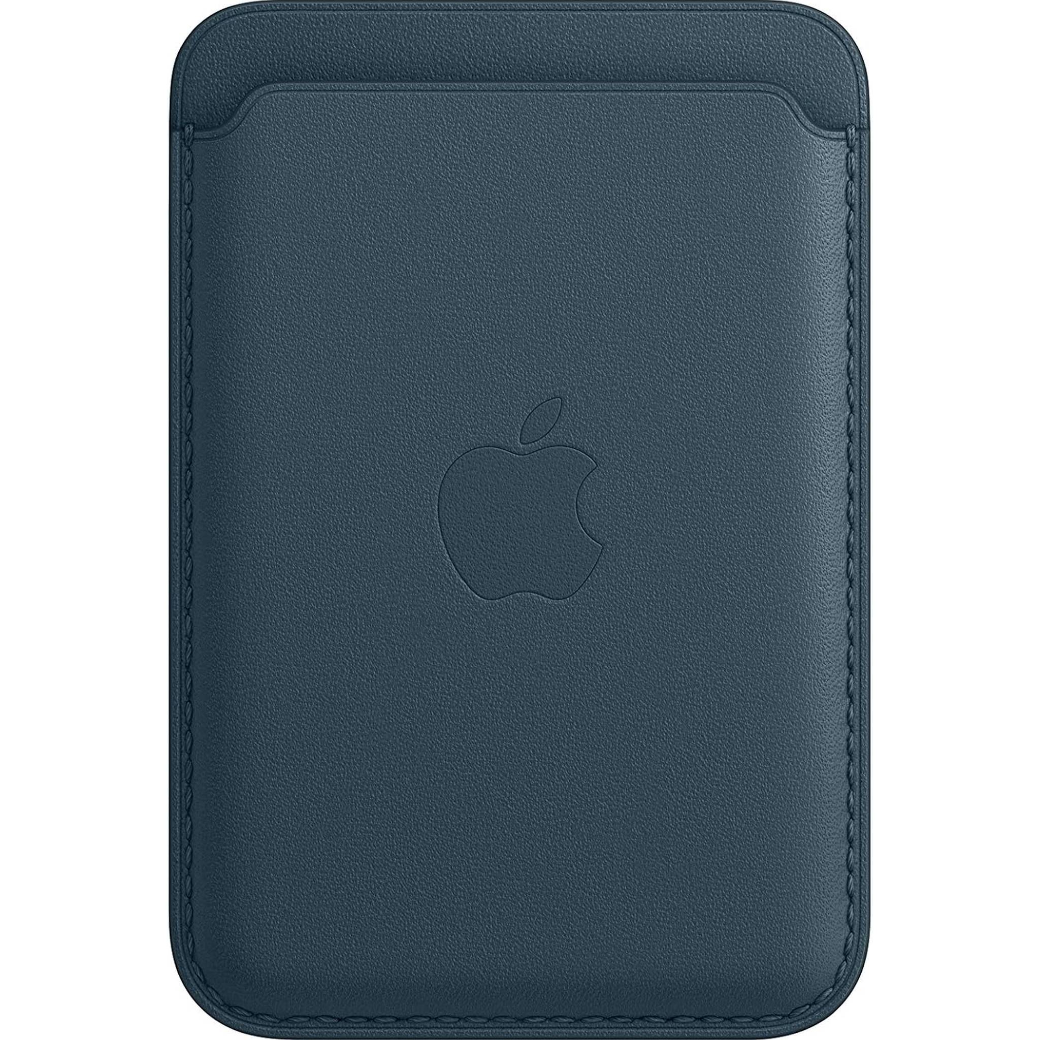 Apple Leather Wallet with MagSafe for iPhone - Baltic Blue Previous Version Apple